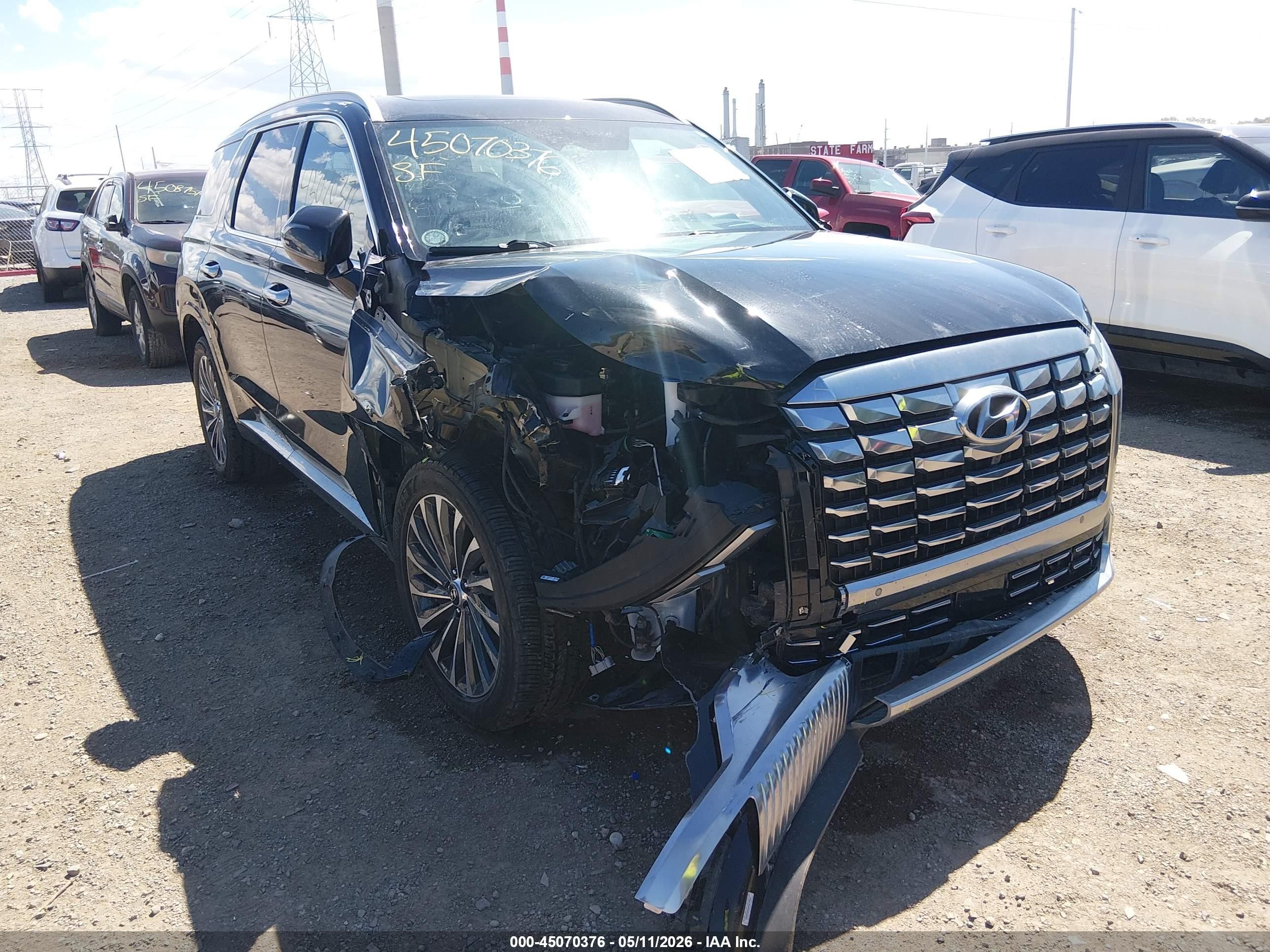 2024 Hyundai Palisade Calligraphy, VIN KM8R7DGE6RU679950 — Front end