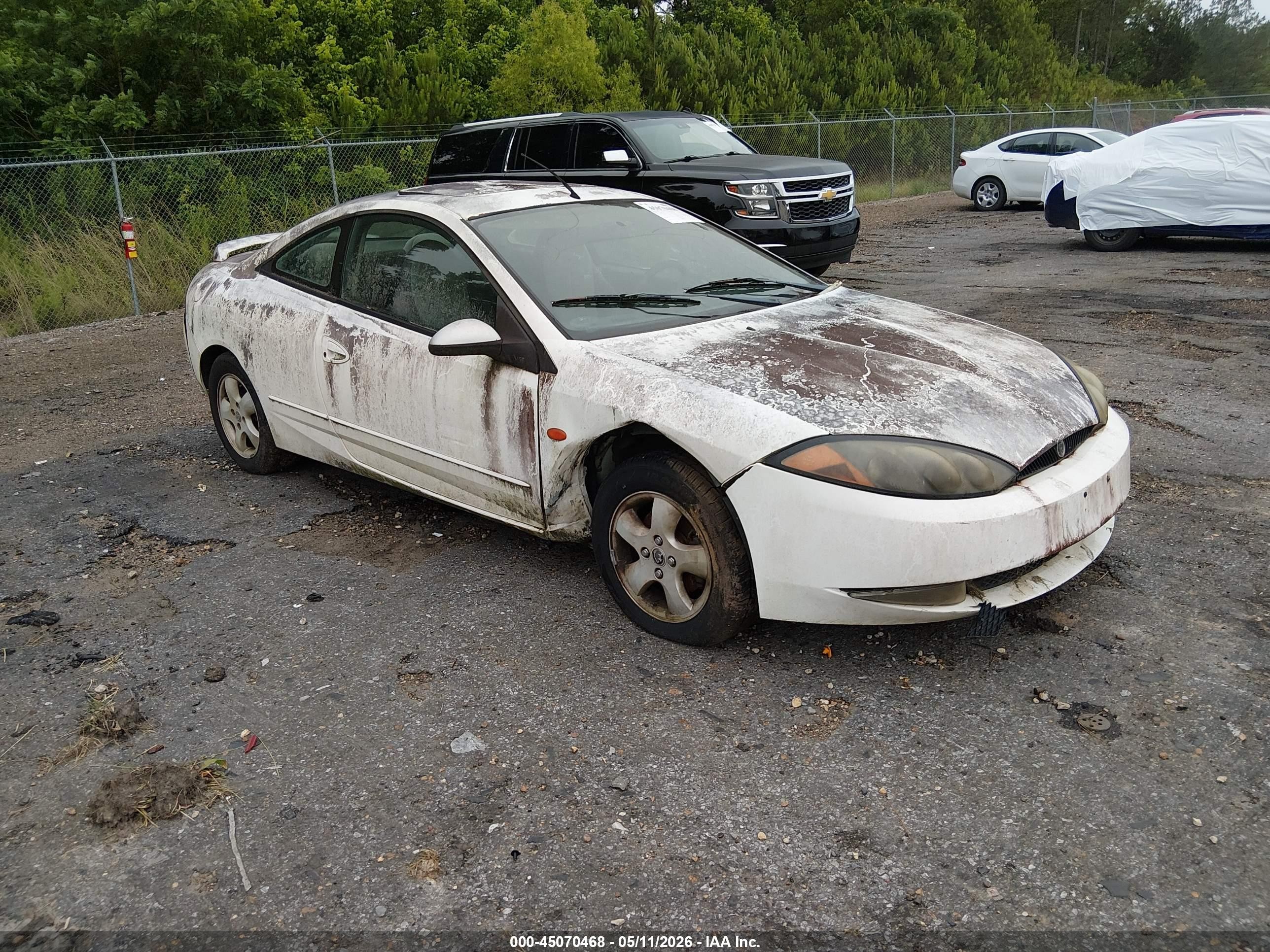 1999 Mercury Cougar, VIN 1ZWFT61LXX5636993 — Обычный износ