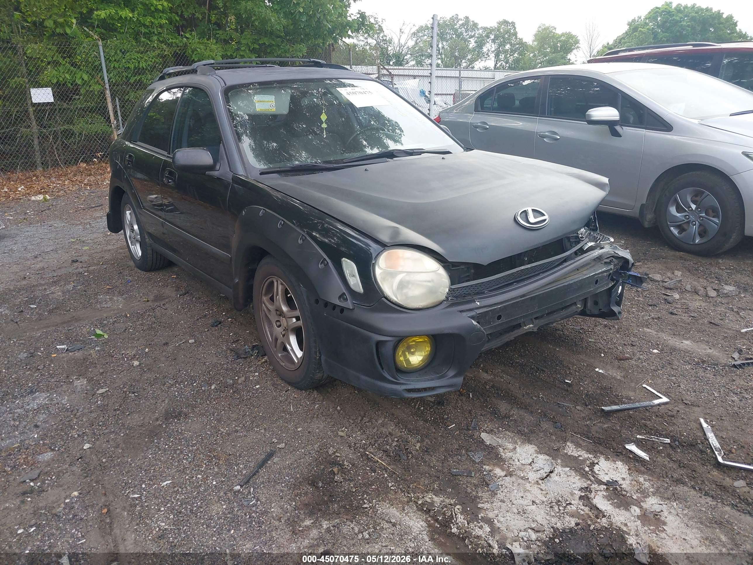 2003 Subaru Impreza Outback, VIN JF1GG68593H810459 — Перед