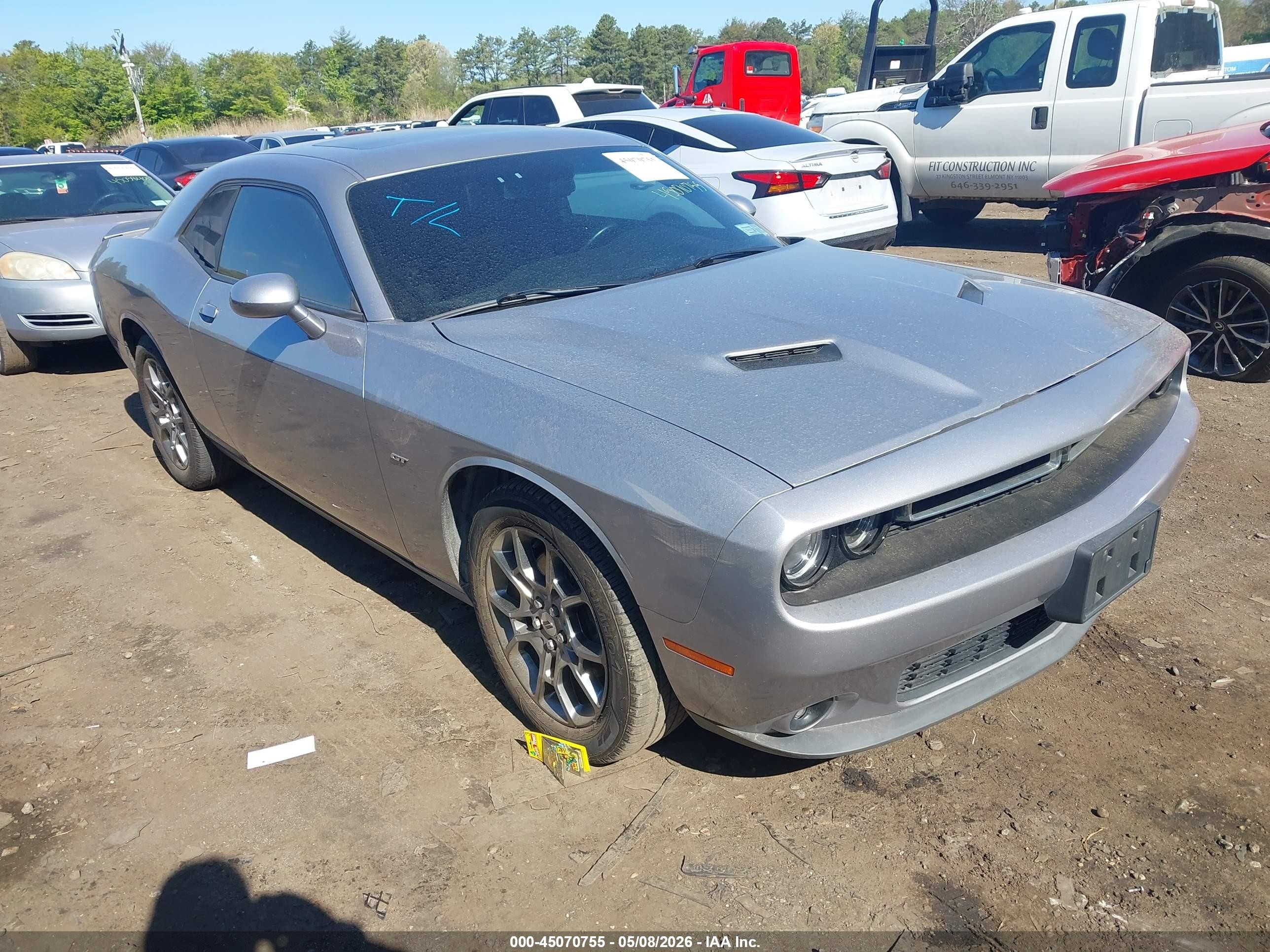 2017 Dodge Challenger GT, VIN 2C3CDZGG8HH598617 — Rear end