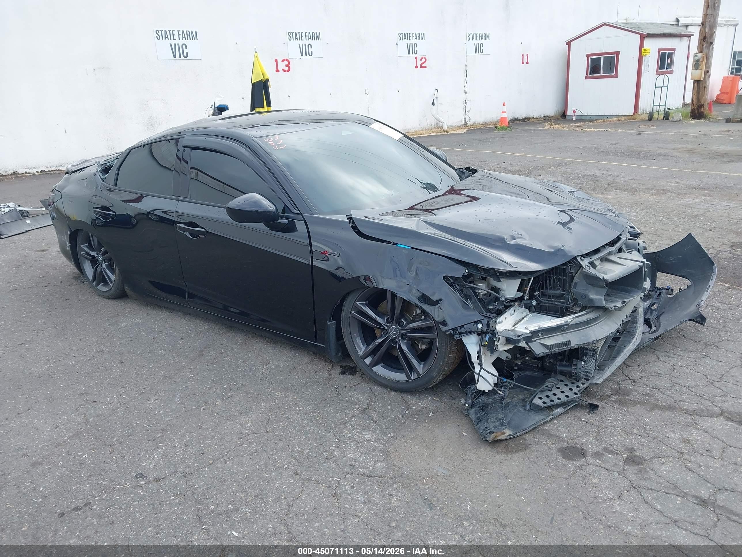 2024 Acura Integra w/A-Spec Package, VIN 19UDE4H33RA000673 — Опрокидывание