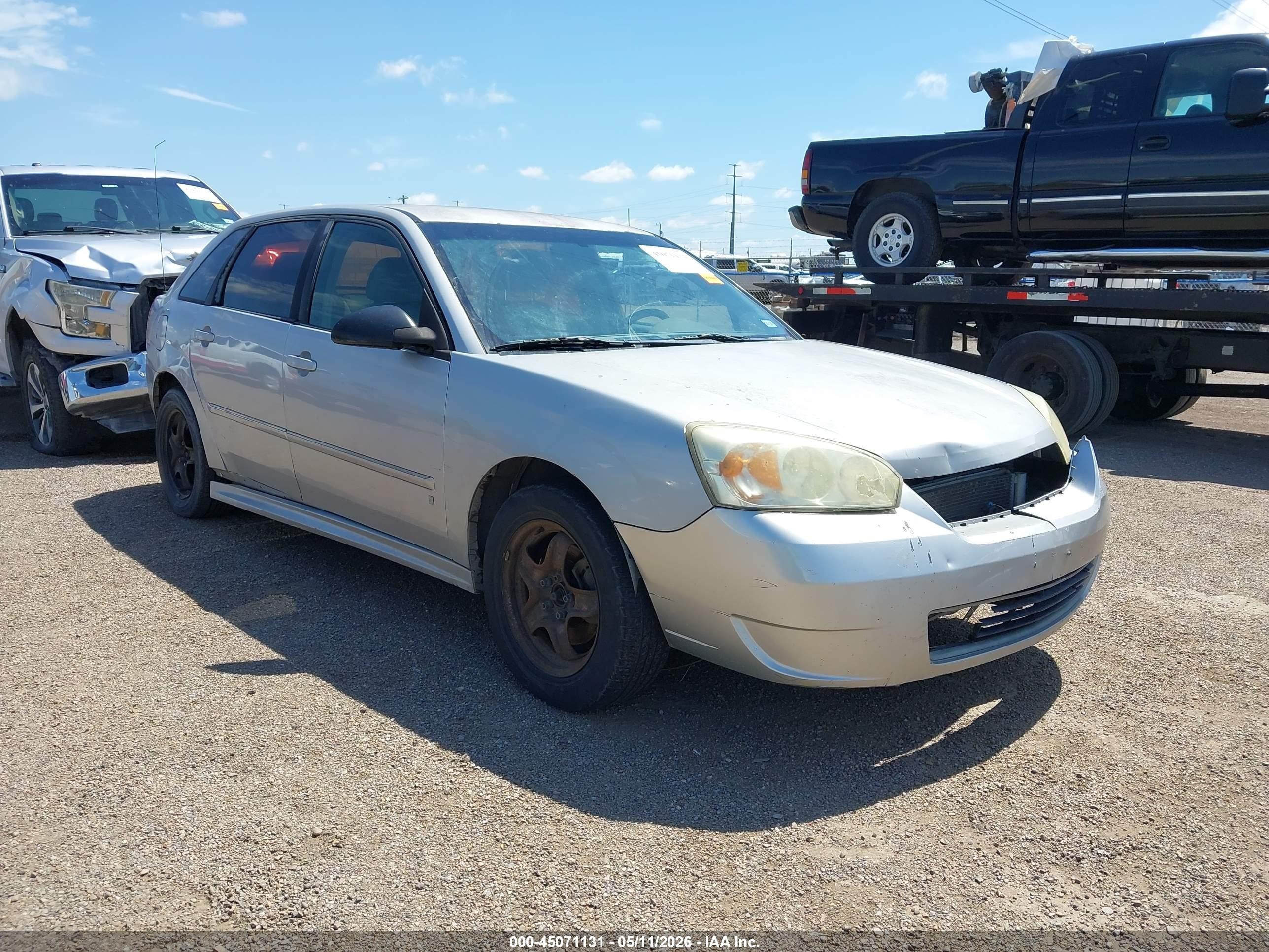 2006 Chevrolet Malibu Maxx LT, VIN 1G1ZT61866F254767 — Front end