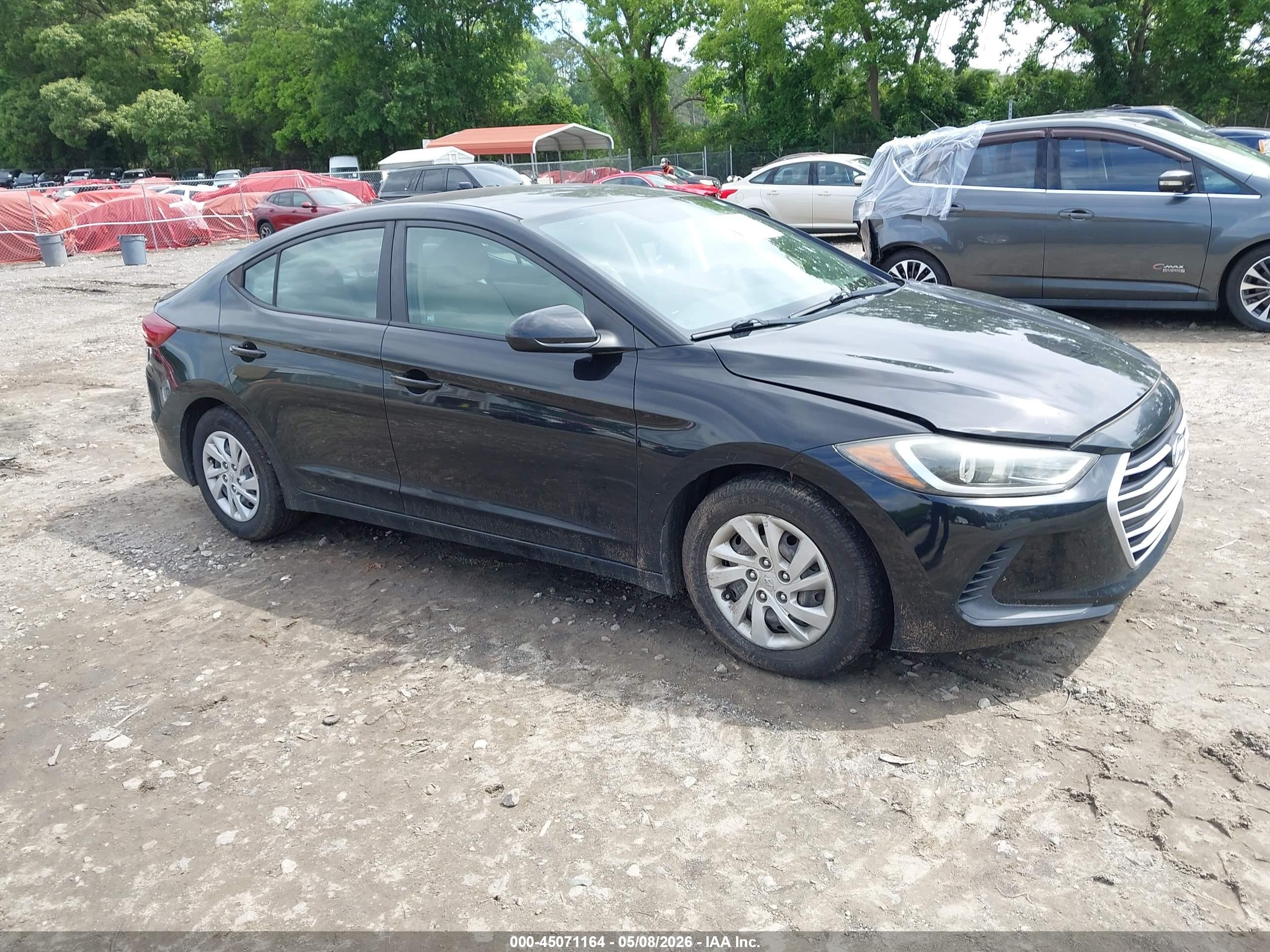 2017 Hyundai Elantra SE, VIN KMHD74LF7HU423615 — Side