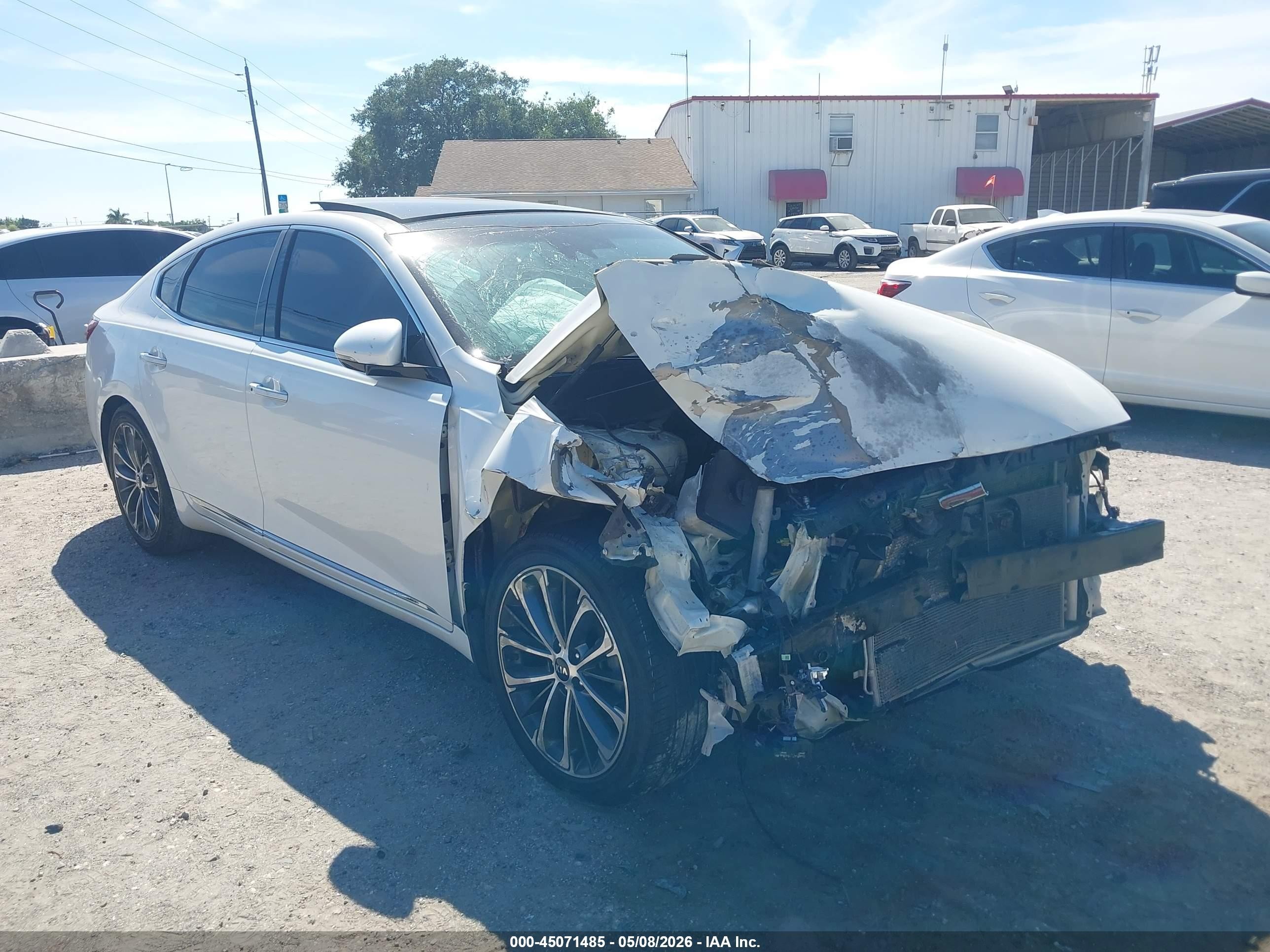2019 Kia Cadenza Limited, VIN KNALC4J15K5174345 — Front end