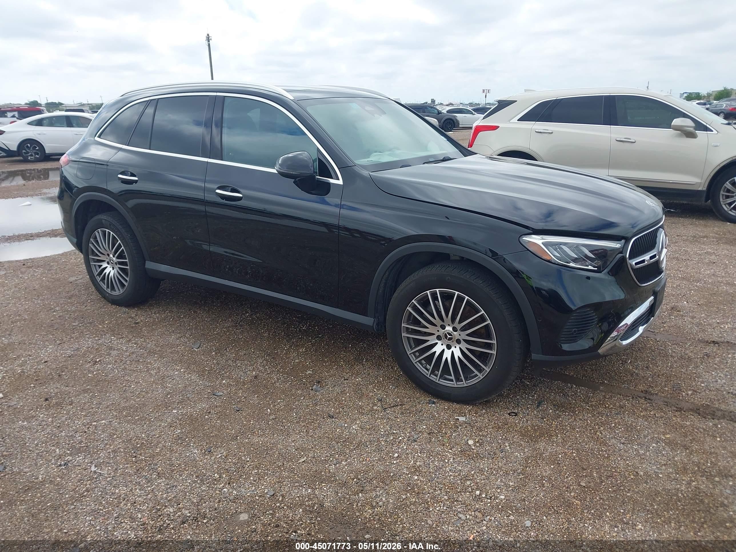 2025 Mercedes-Benz GLC 300, VIN W1NKM4GB3SF347066 — Interior fire