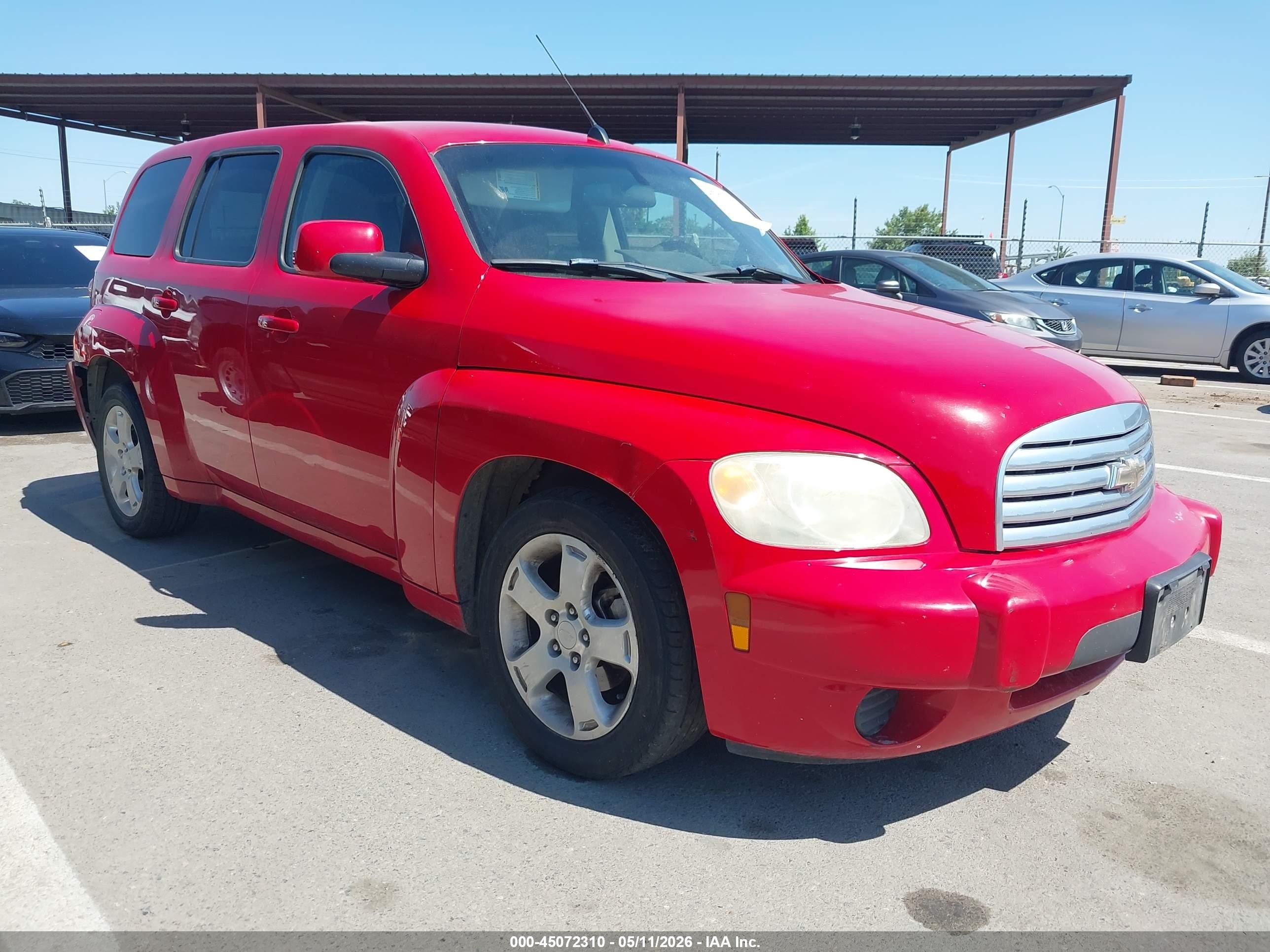 2010 Chevrolet HHR 1LT, VIN 3GNBABDB1AS637669 — Rear end