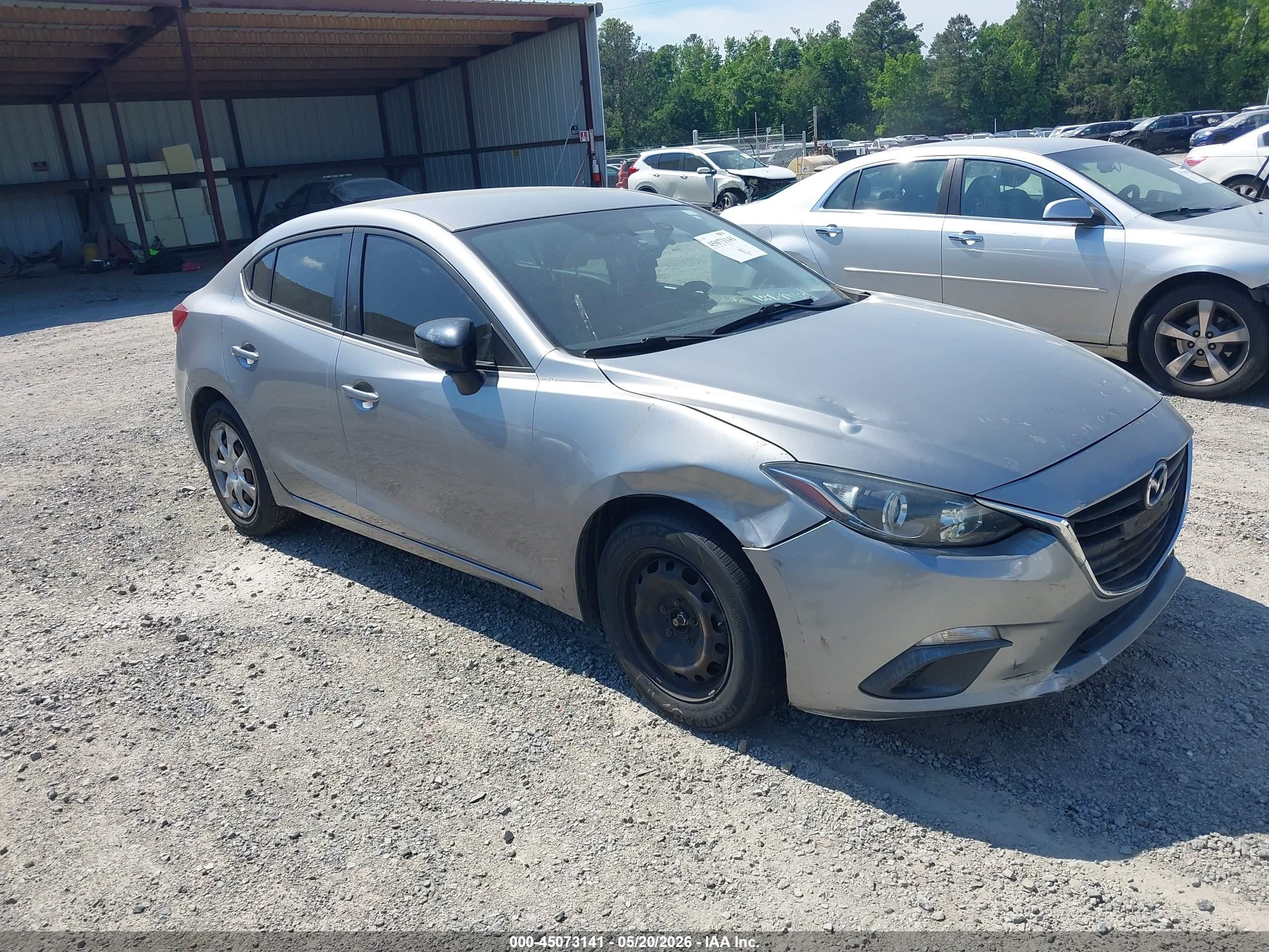 2015 Mazda 3 i Sport, VIN 3MZBM1U74FM164168 — Repossession