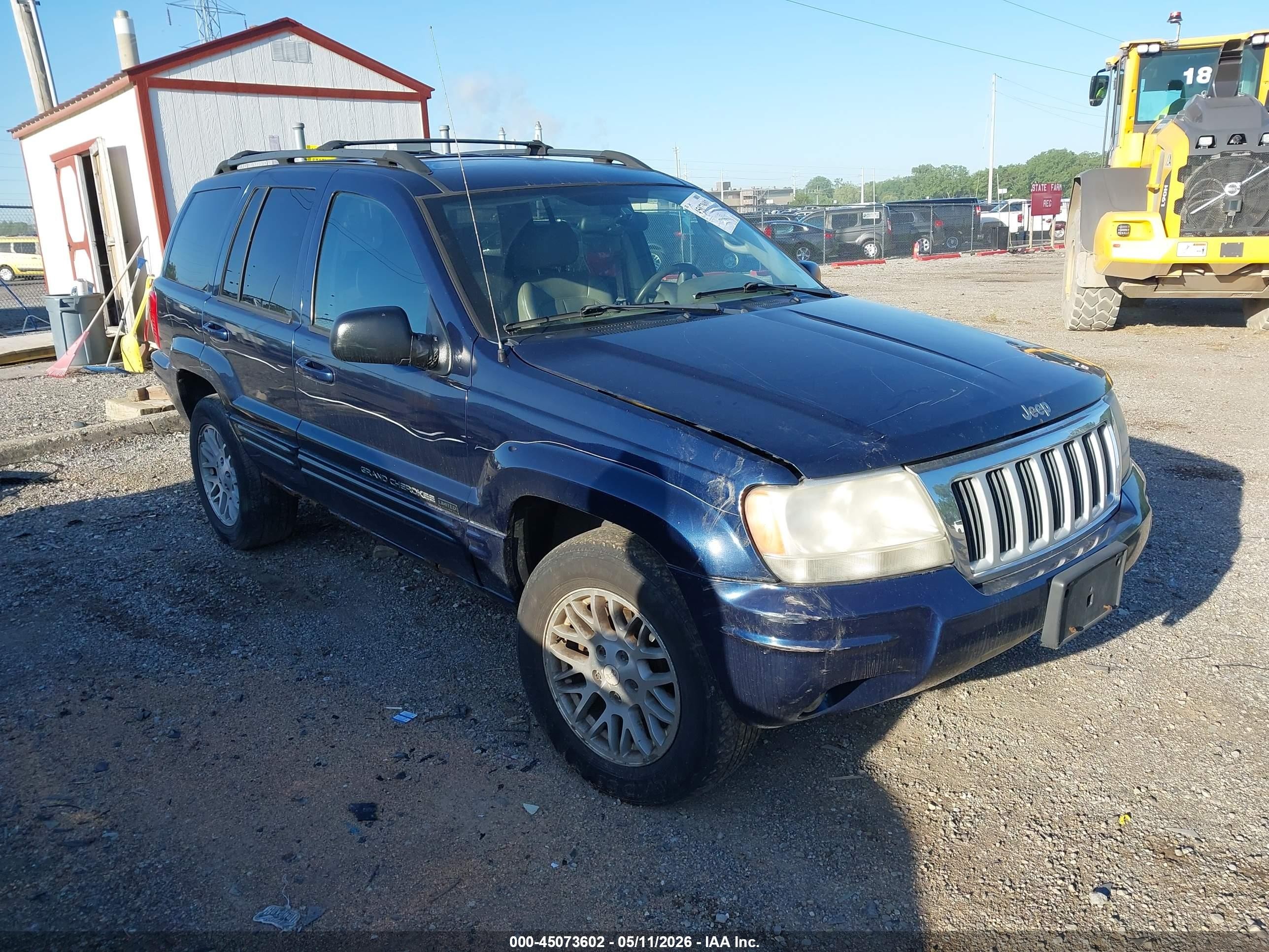 2004 Jeep Grand Cherokee Limited, VIN 1J8GW58N34C387117 — Vandalism