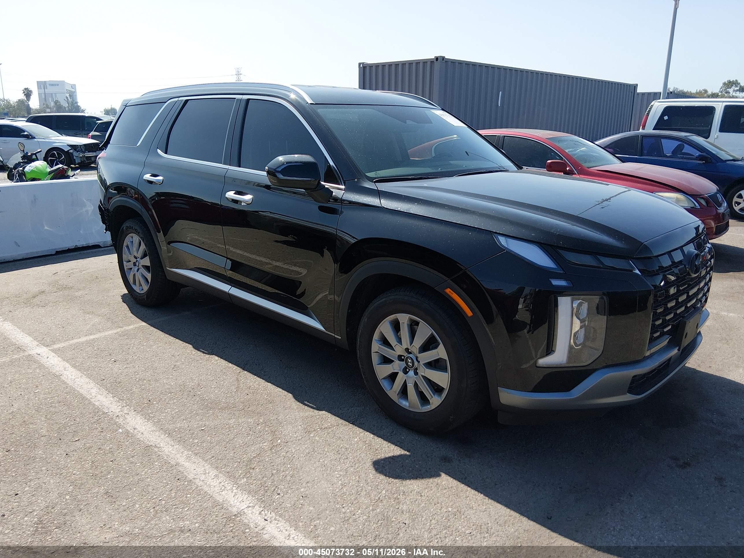 2024 Hyundai Palisade SEL, VIN KM8R24GE2RU795824 — Rear end