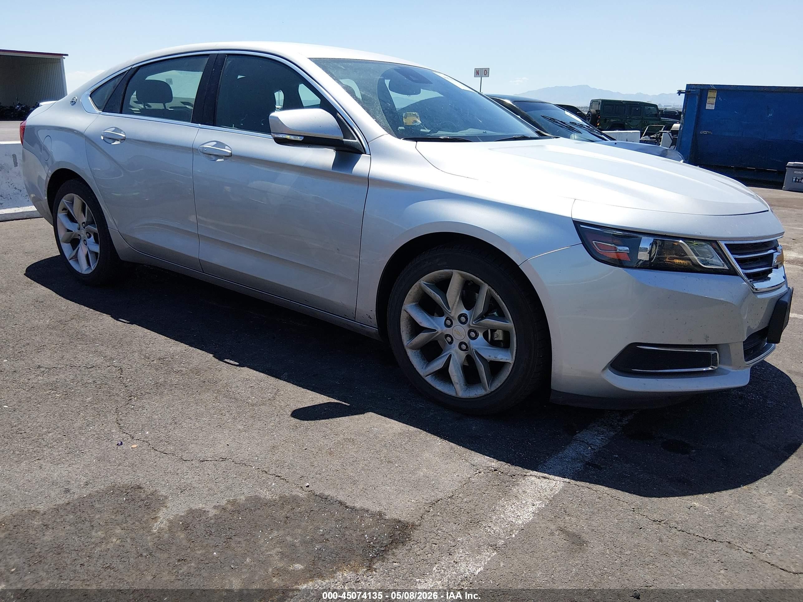 2015 Chevrolet Impala LT, VIN 2G1125S39F9291382 — Normal wear