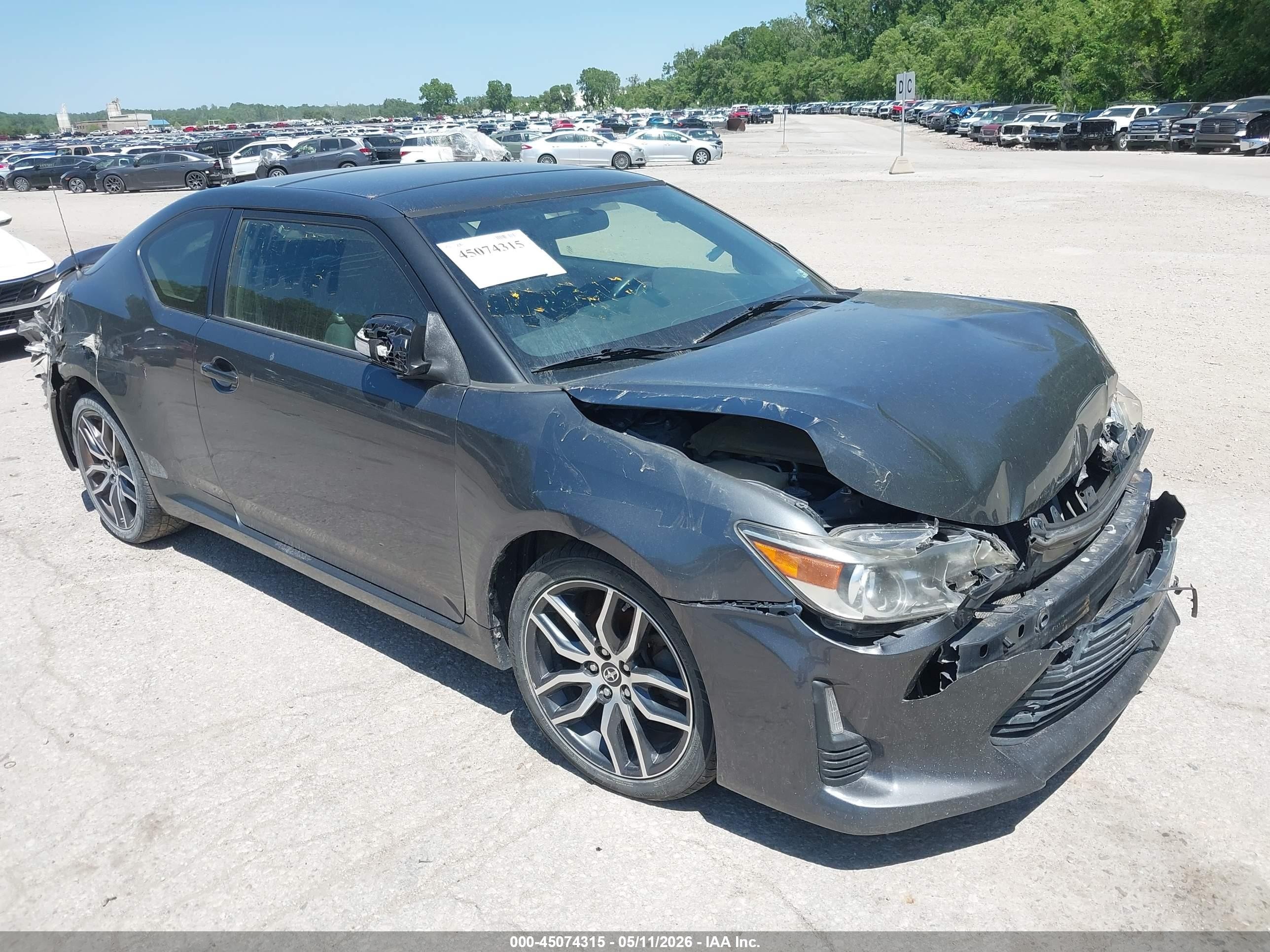 2014 Scion tC, VIN JTKJF5C78E3077917 — Front end