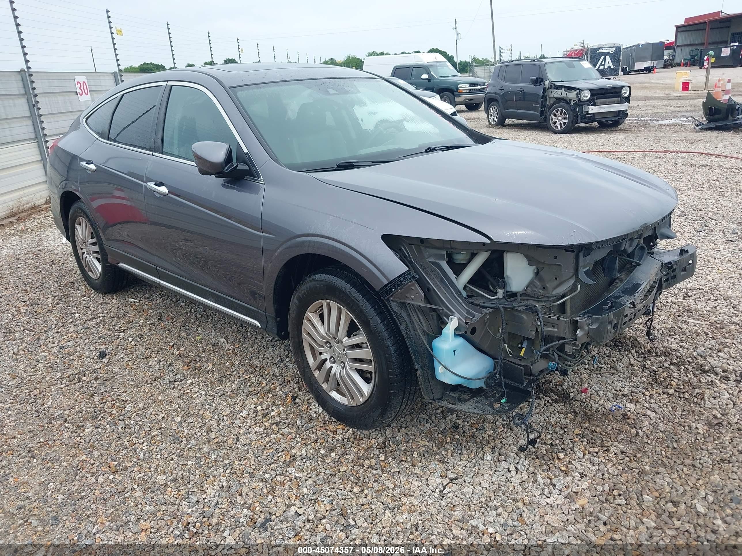 2015 Honda Crosstour EX-L, VIN 5J6TF3H50FL001664 — Перед