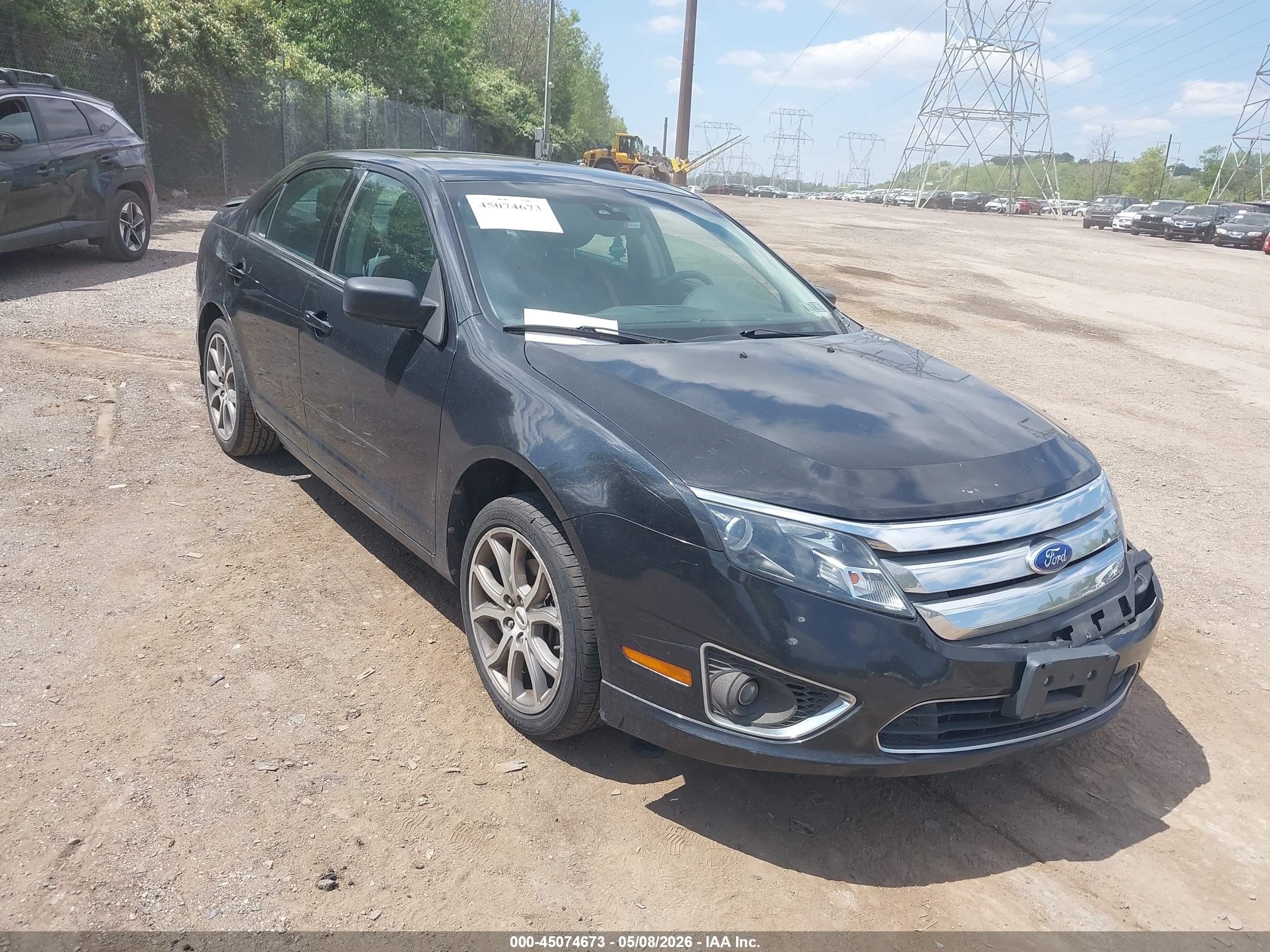 2011 Ford Fusion SEL, VIN 3FAHP0JA2BR299313 — Front end