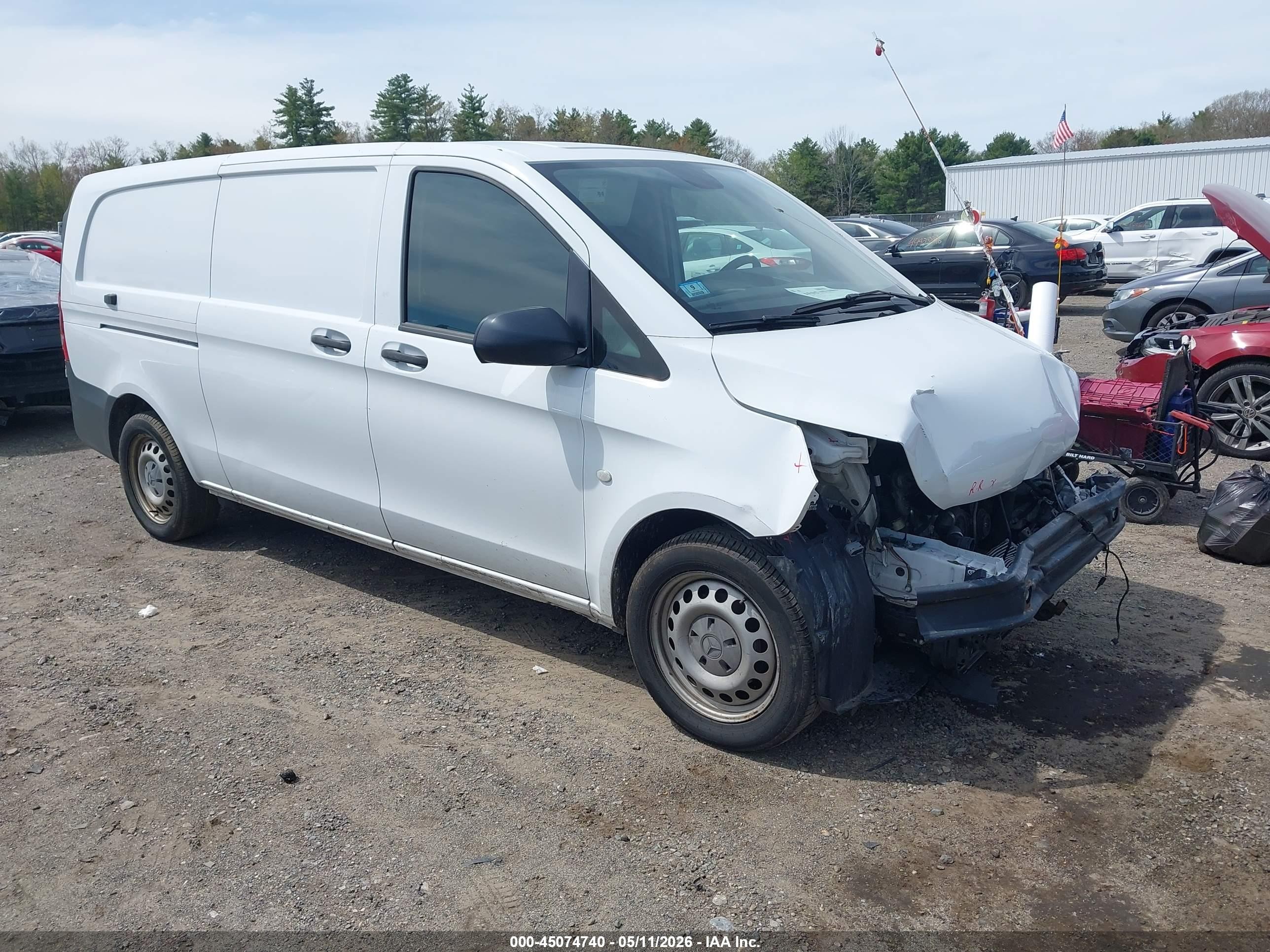 2019 Mercedes-Benz Metris Cargo, VIN WD3PG3EA1K3594879 — Front end