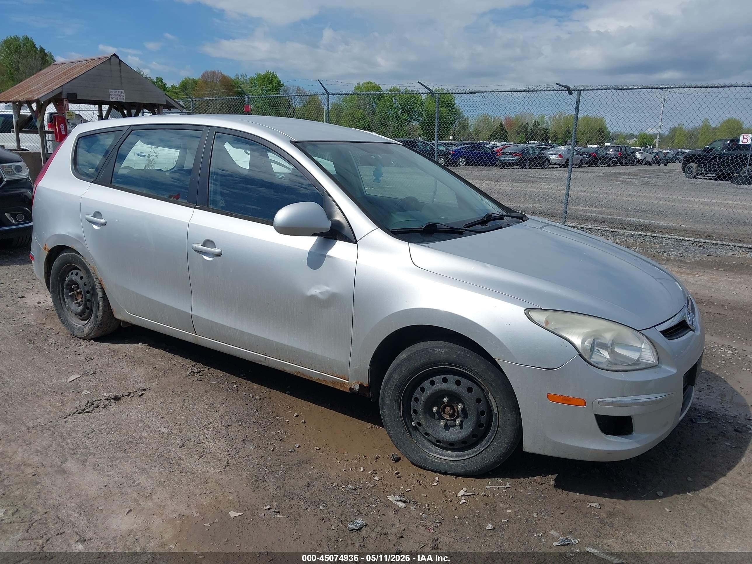 2010 Hyundai Elantra GLS, VIN KMHDB8AE5AU066750 — Пожар в салоне