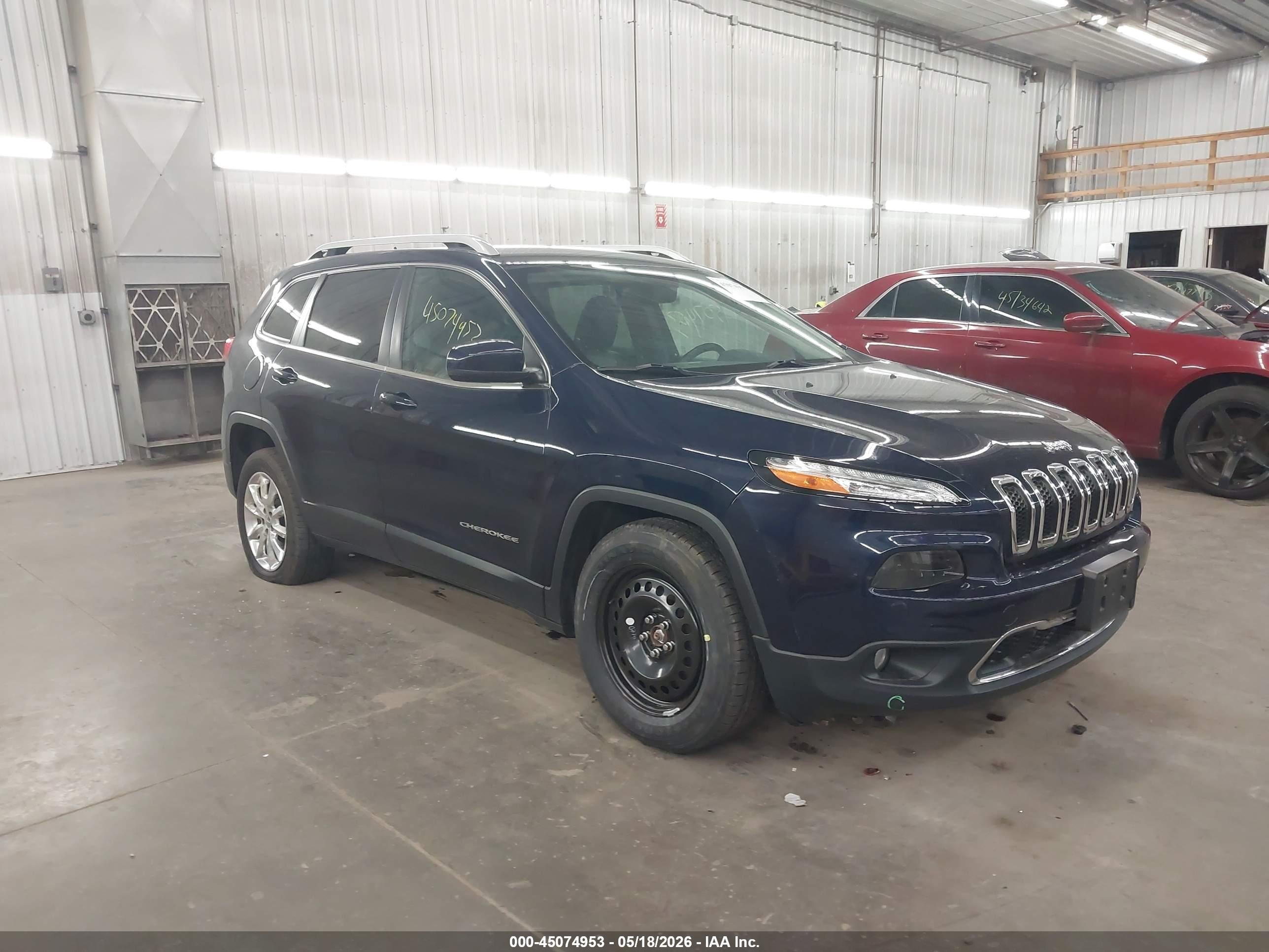 2014 Jeep Cherokee Limited, VIN 1C4PJMDS1EW279042 — Не указано