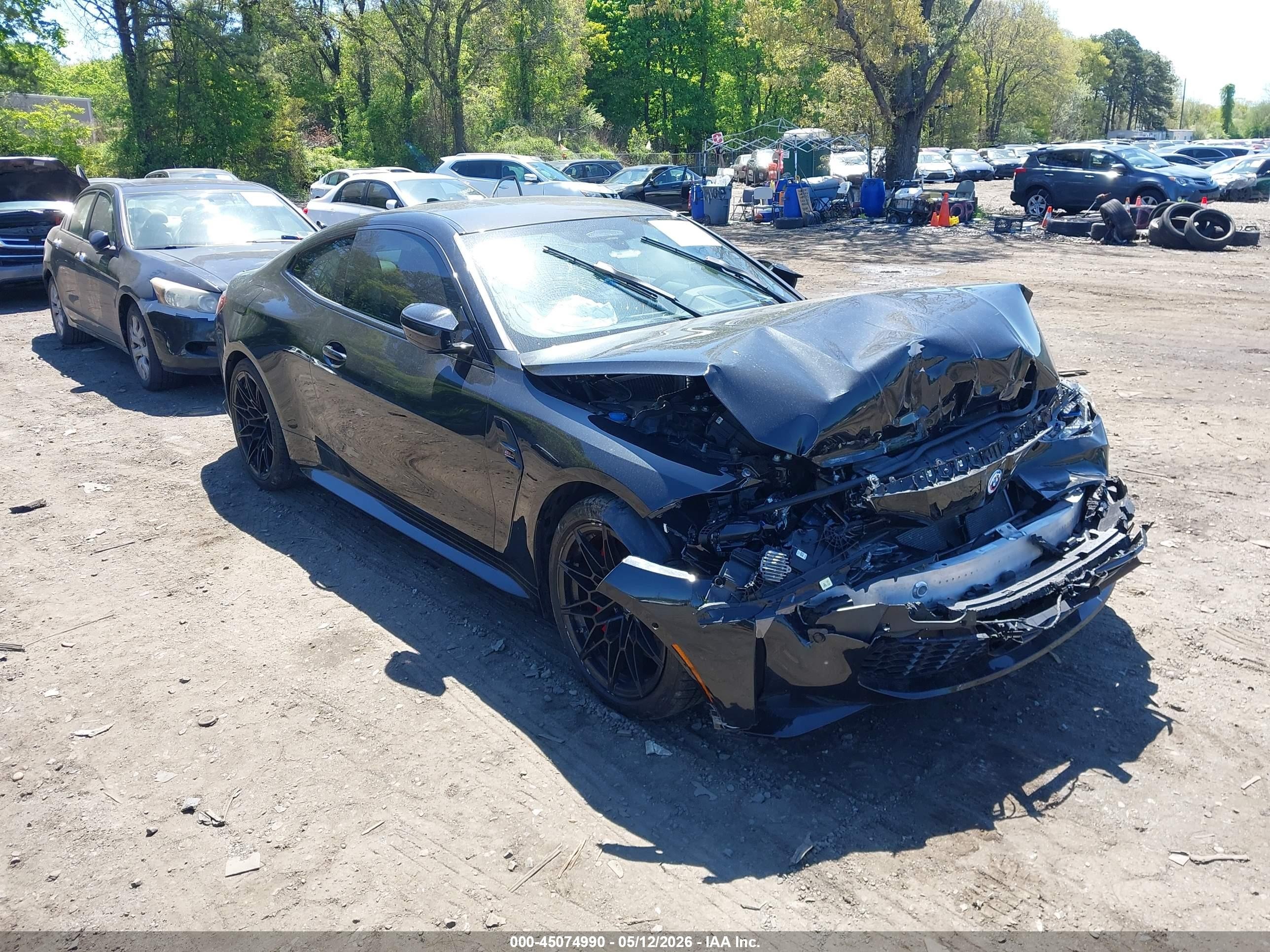 2022 BMW M4 Competition, VIN WBS33AZ08NCK30820 — Front end