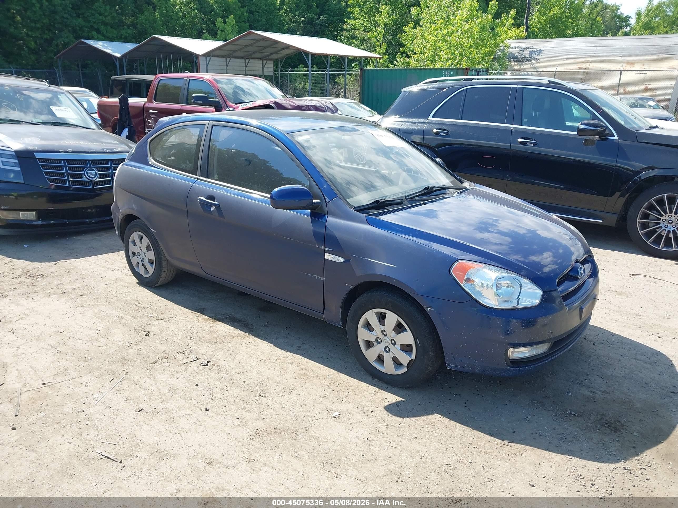 2010 Hyundai Accent GS, VIN KMHCM3AC6AU160756 — Mechanical