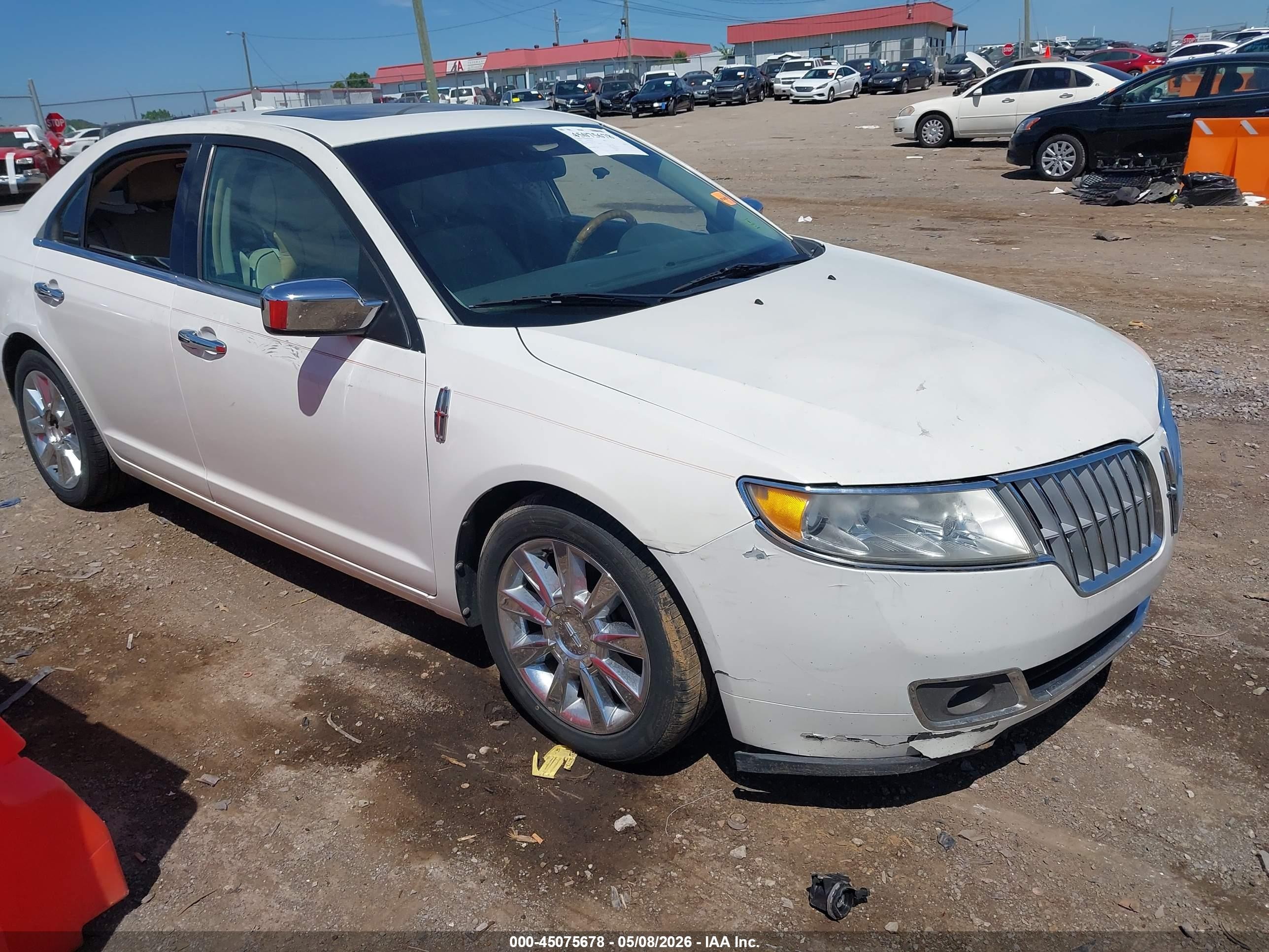 2012 Lincoln MKZ, VIN 3LNHL2GC4CR811239 — Theft recovery