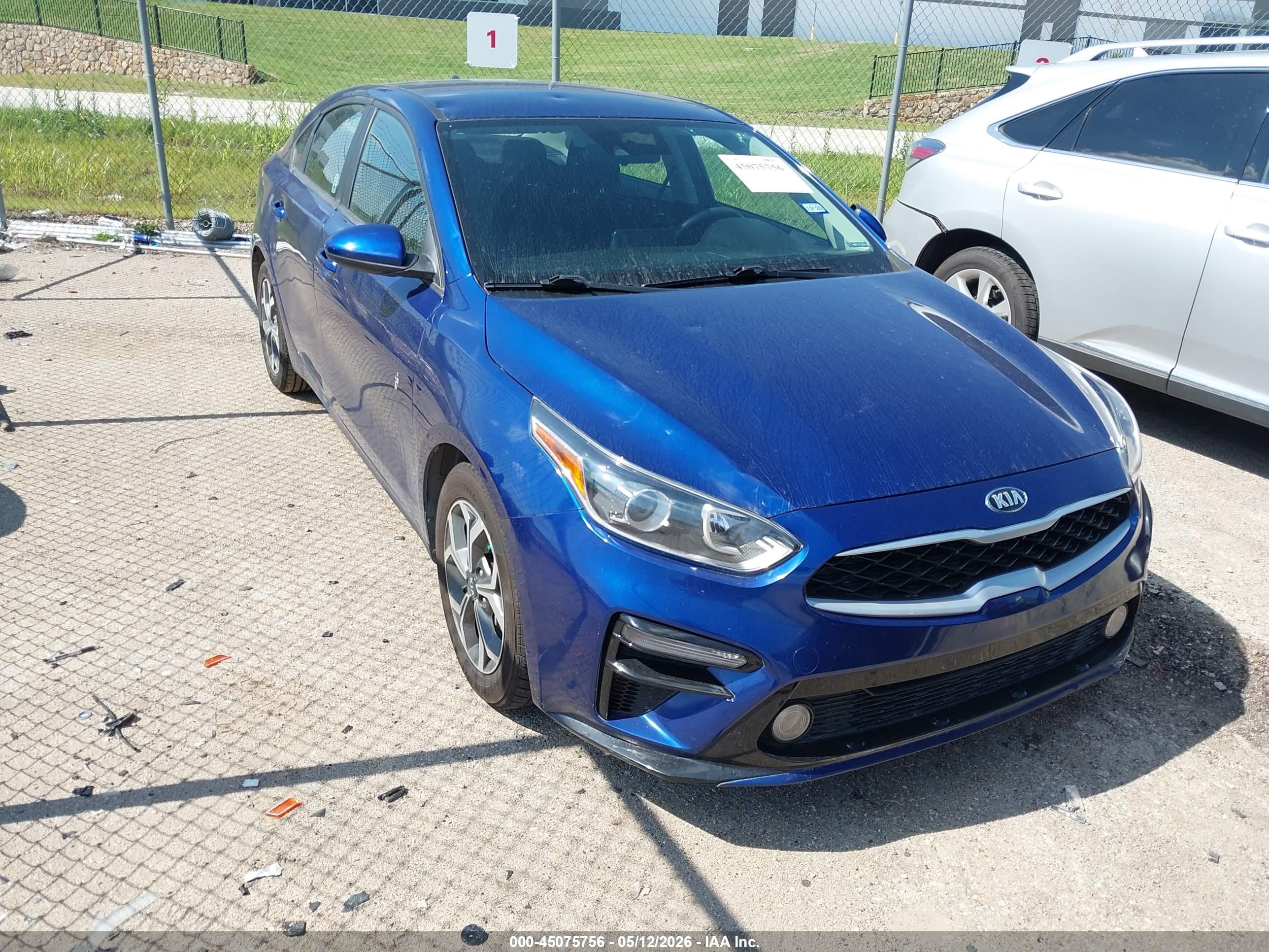 2021 Kia Forte LXS, VIN 3KPF24ADXME337916 — Hail