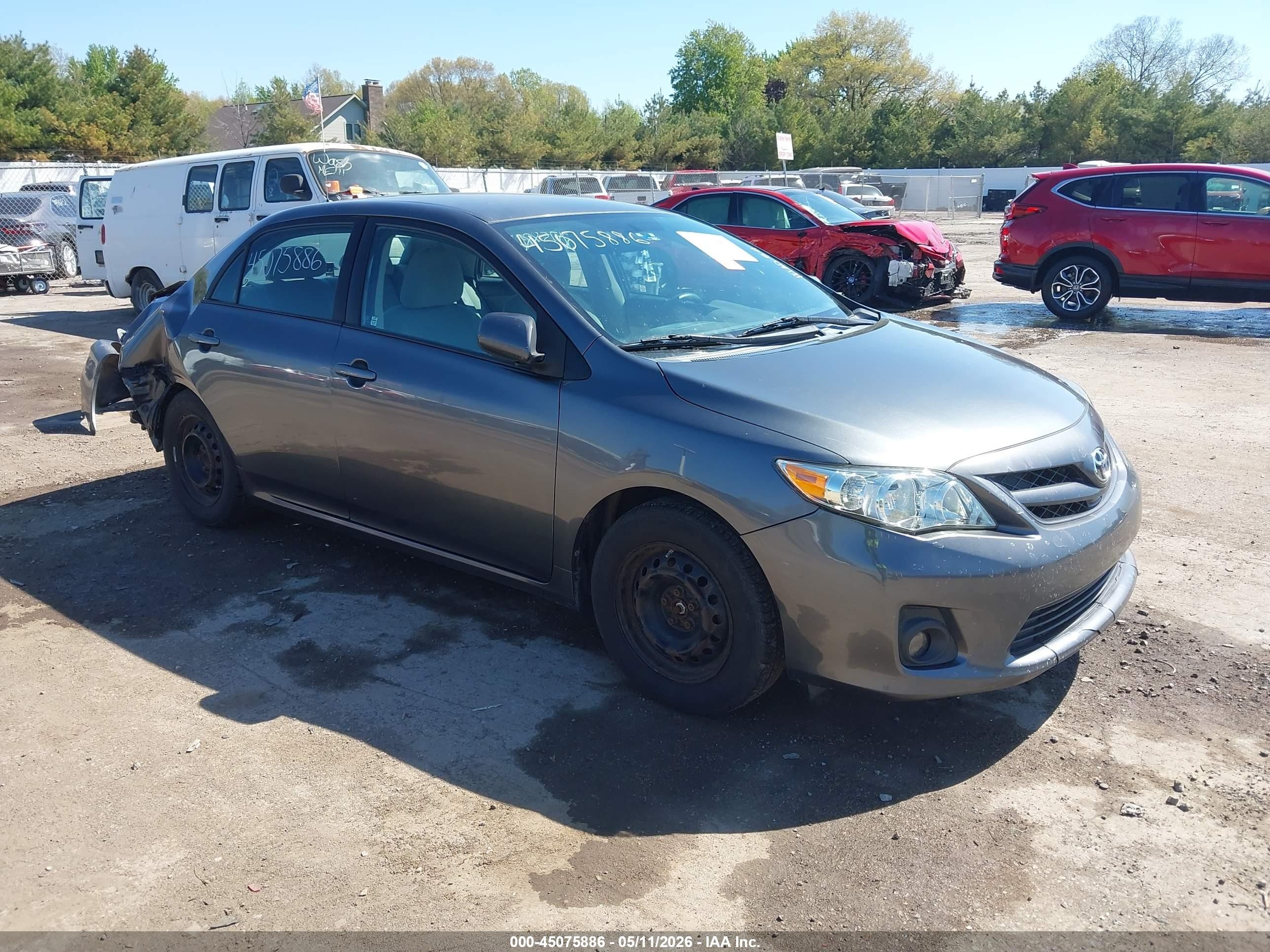 2011 Toyota Corolla LE, VIN 2T1BU4EE3BC723990 — Rear end