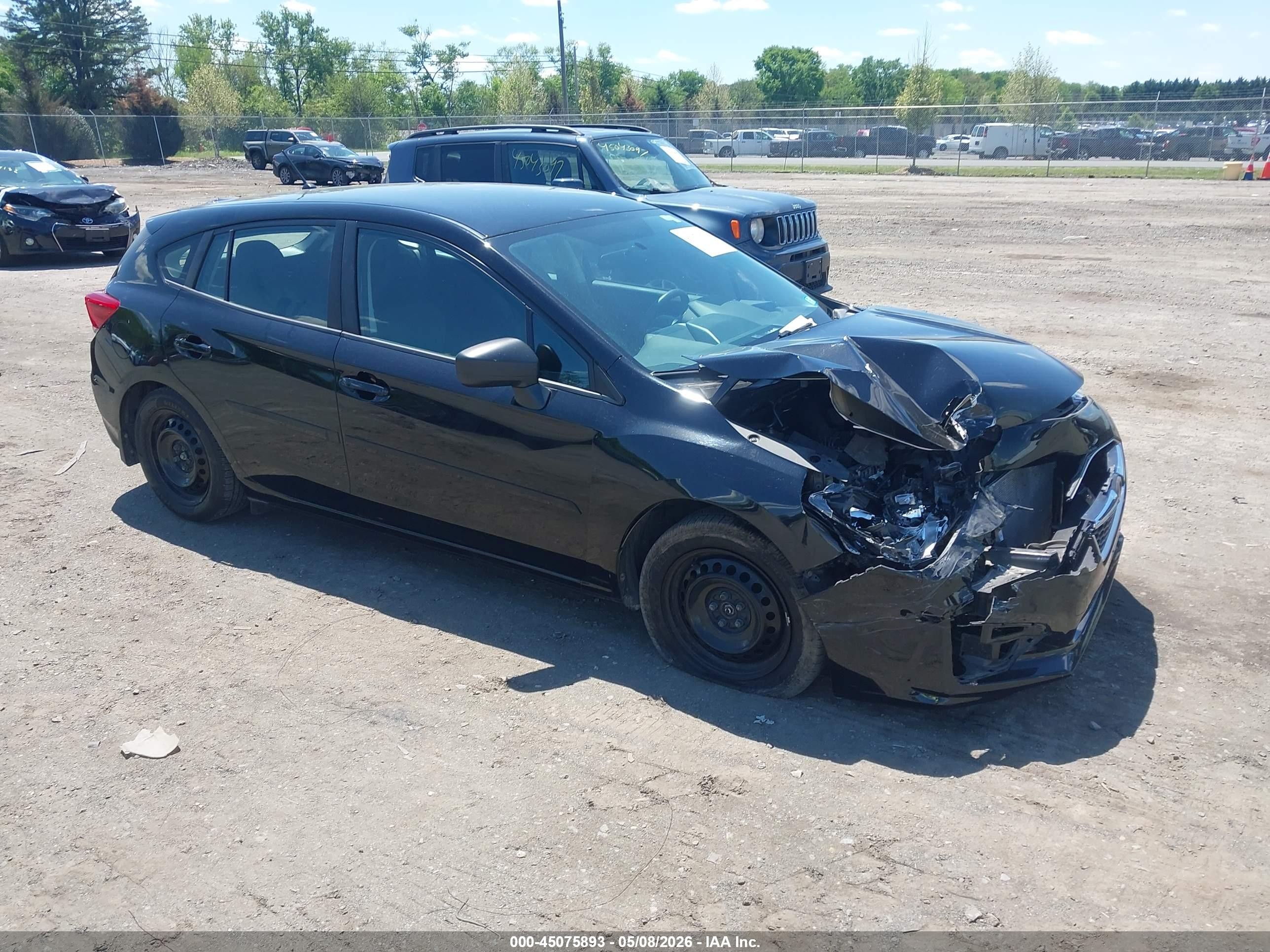 2018 Subaru Impreza, VIN 4S3GTAA65J3742814 — Перед