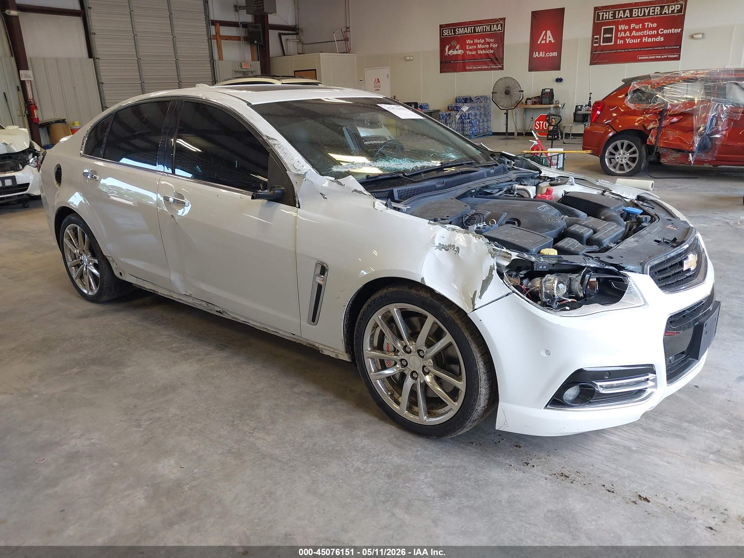 2015 Chevrolet SS, VIN 6G3F15RW2FL103216 — Front end