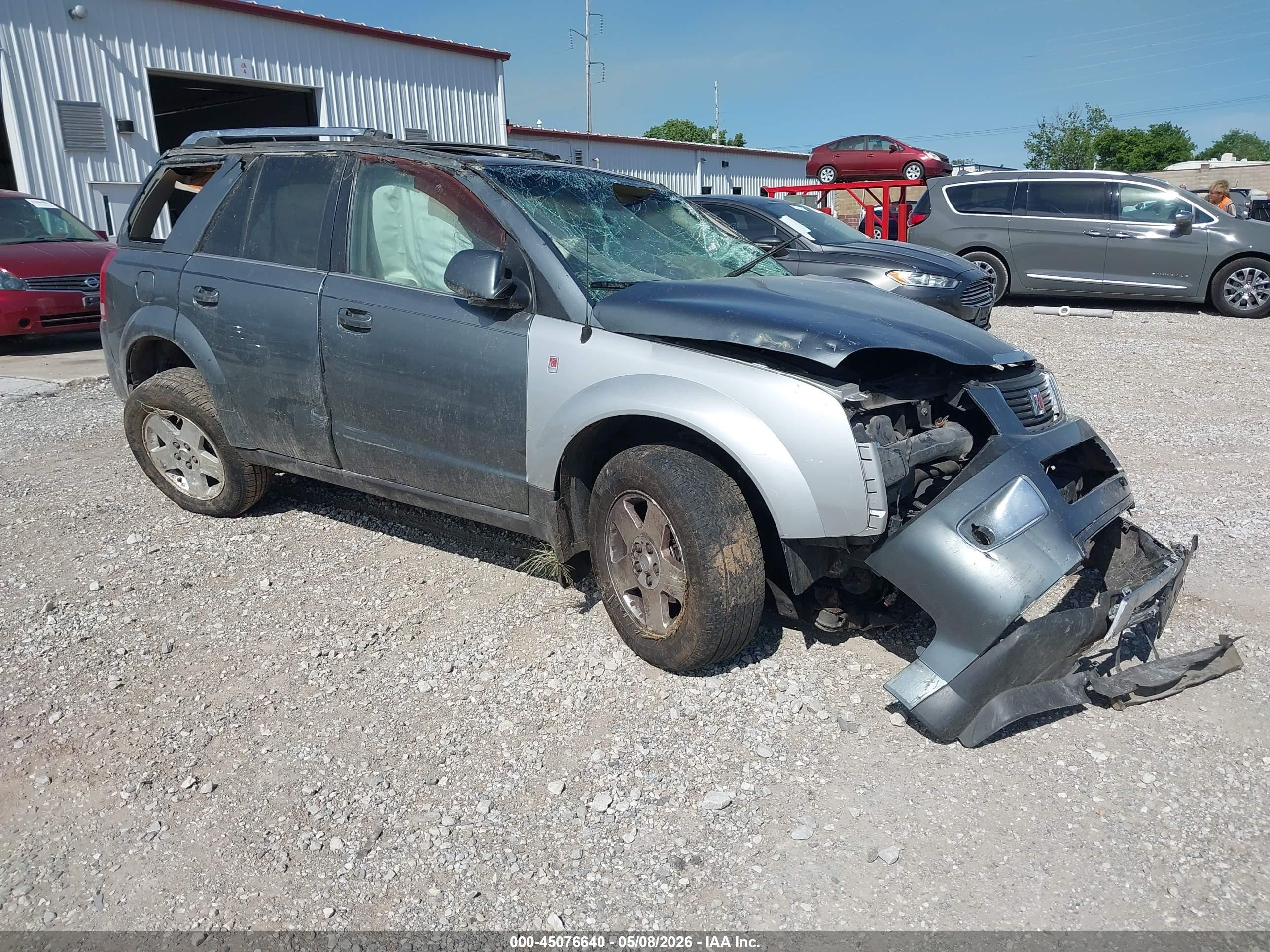 2007 Saturn VUE V6, VIN 5GZCZ63417S822307 — Опрокидывание