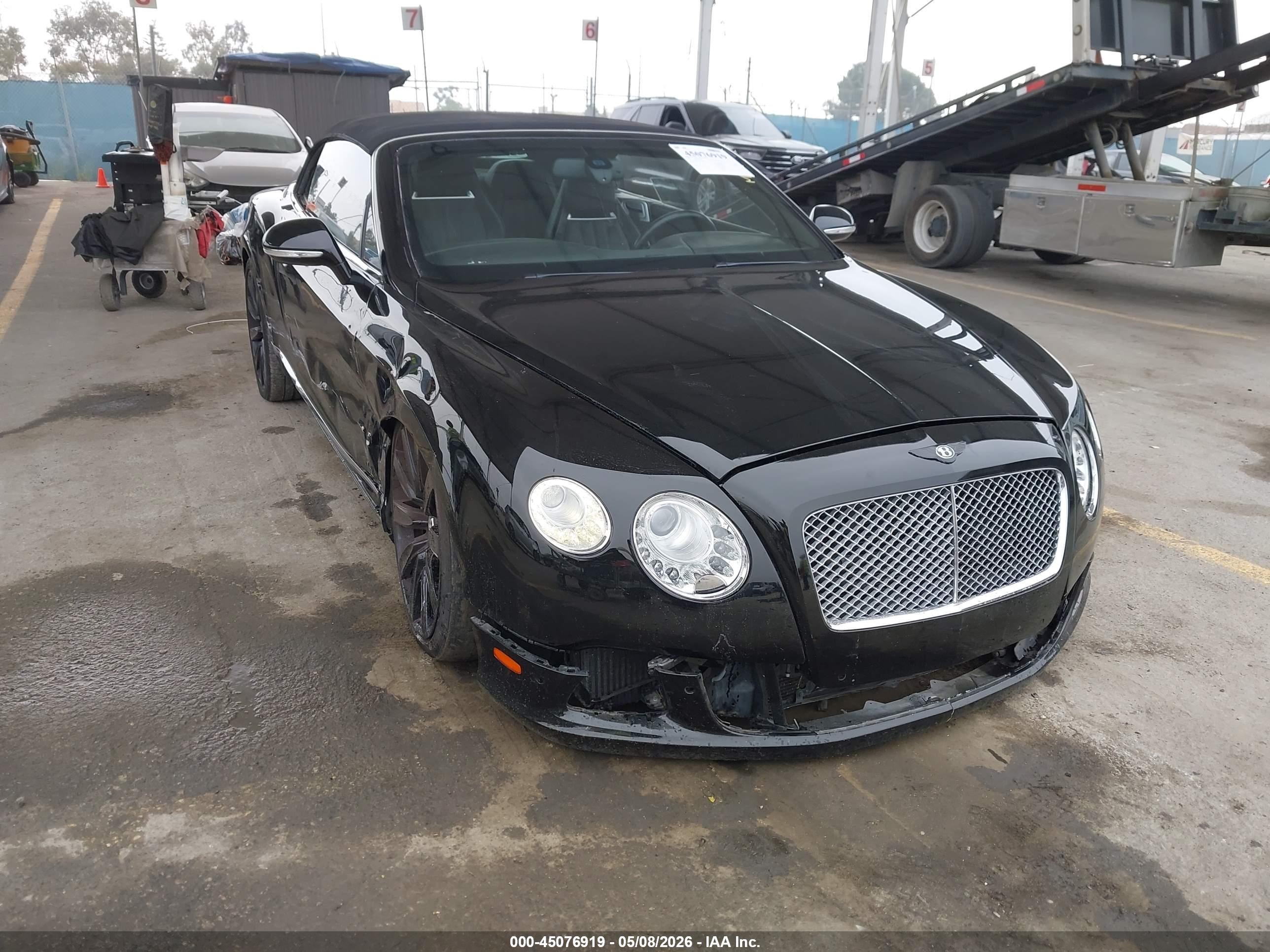 2013 Bentley Continental GT, VIN SCBGR3ZAXDC080271 — Side