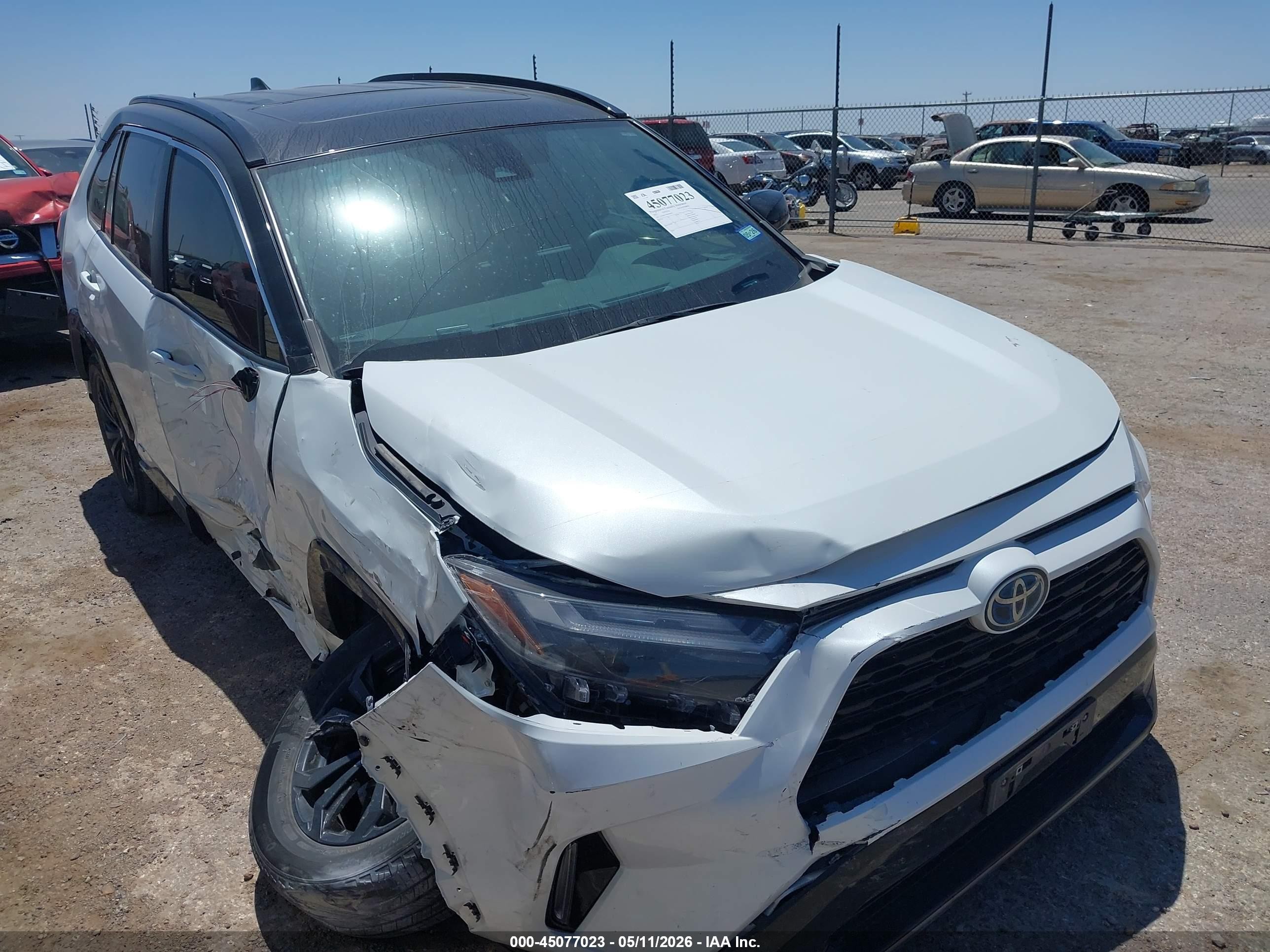 2023 Toyota RAV4 Hybrid XSE, VIN 2T3E6RFV6PW038429 — Side