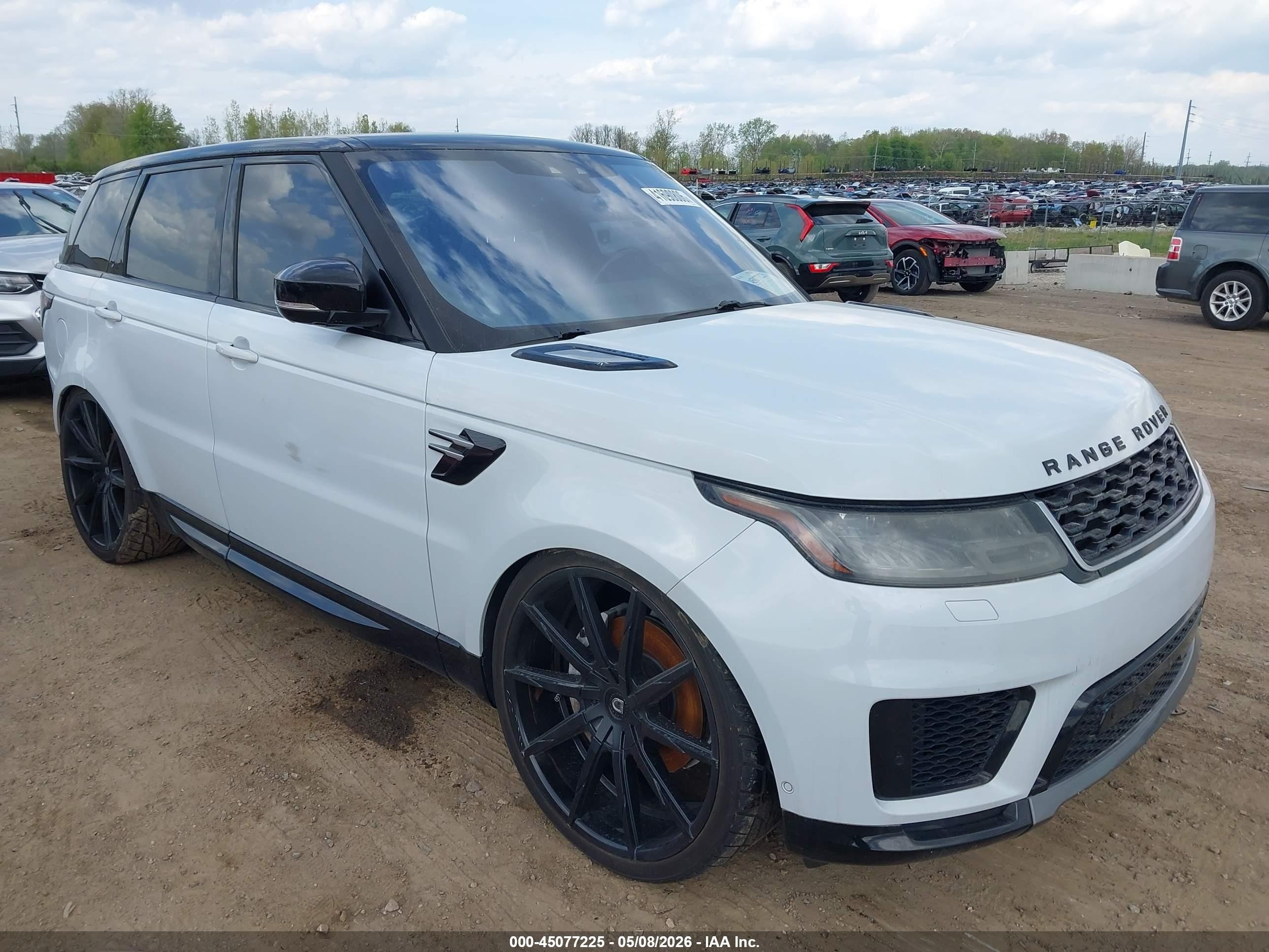 2019 Land Rover Range Rover Sport HSE, VIN SALWR2RV6KA426887 — Side