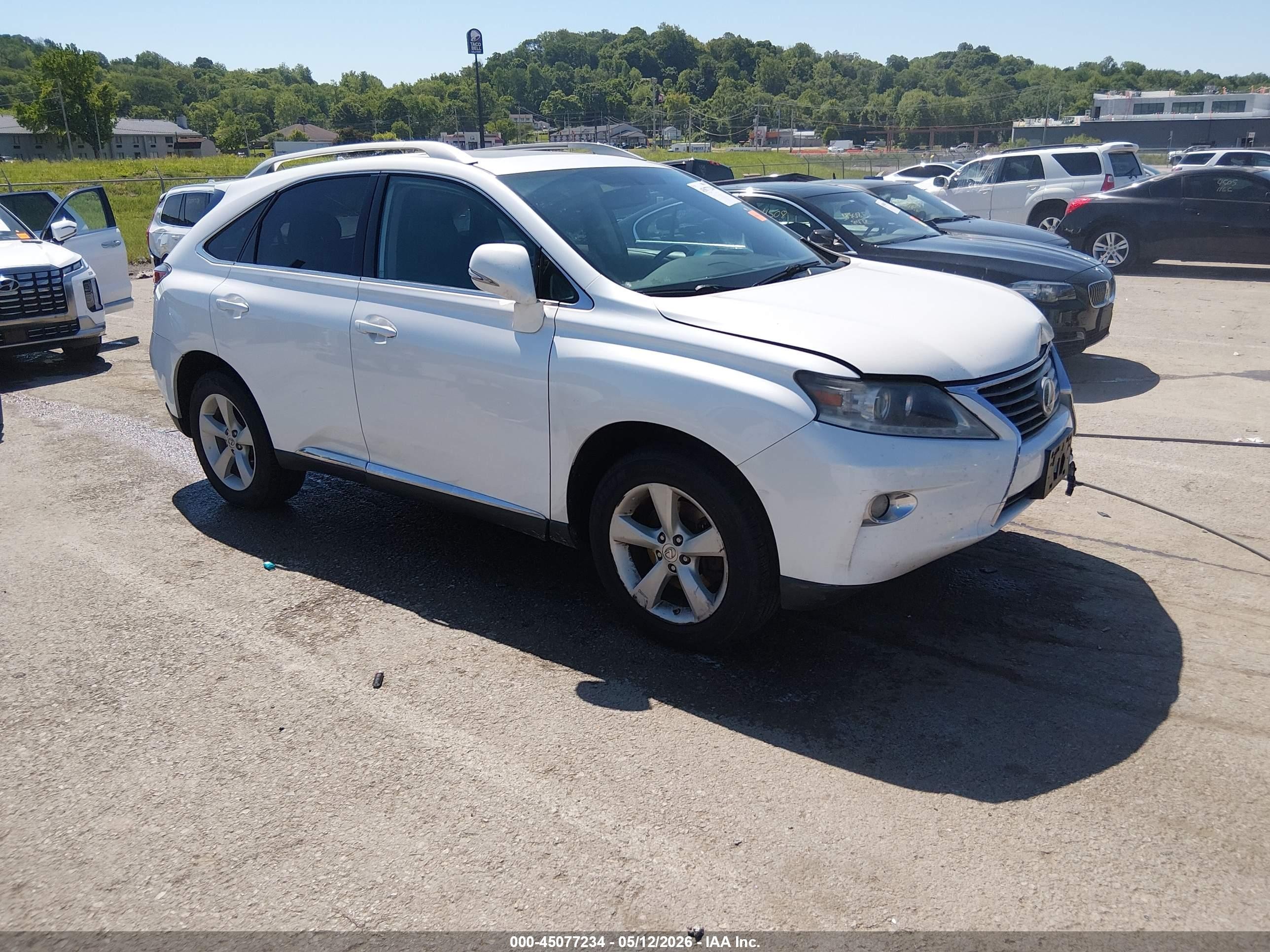 2013 Lexus RX 350, VIN 2T2BK1BA3DC180788 — Auction photo