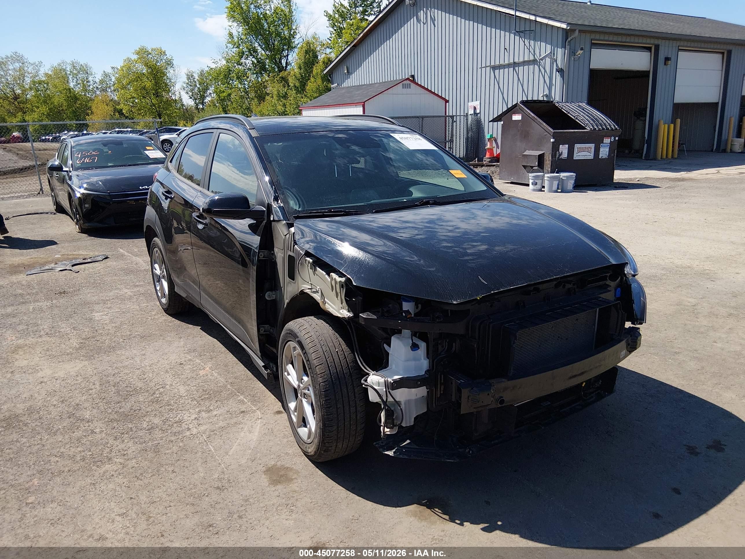 2023 Hyundai Kona SEL, VIN KM8K6CAB6PU988795 — Front end