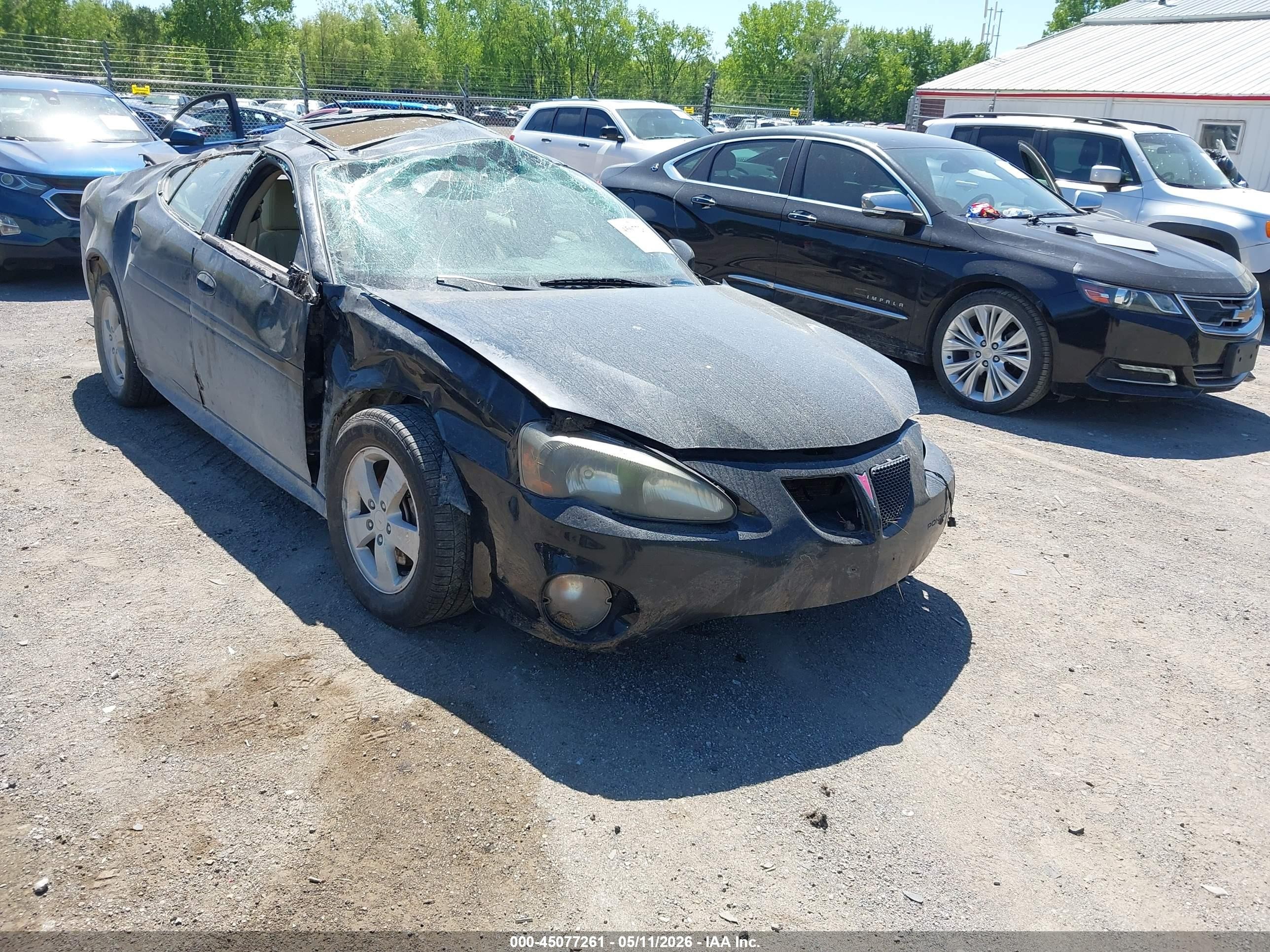 2008 Pontiac Grand Prix, VIN 2G2WP552681187388 — Rollover