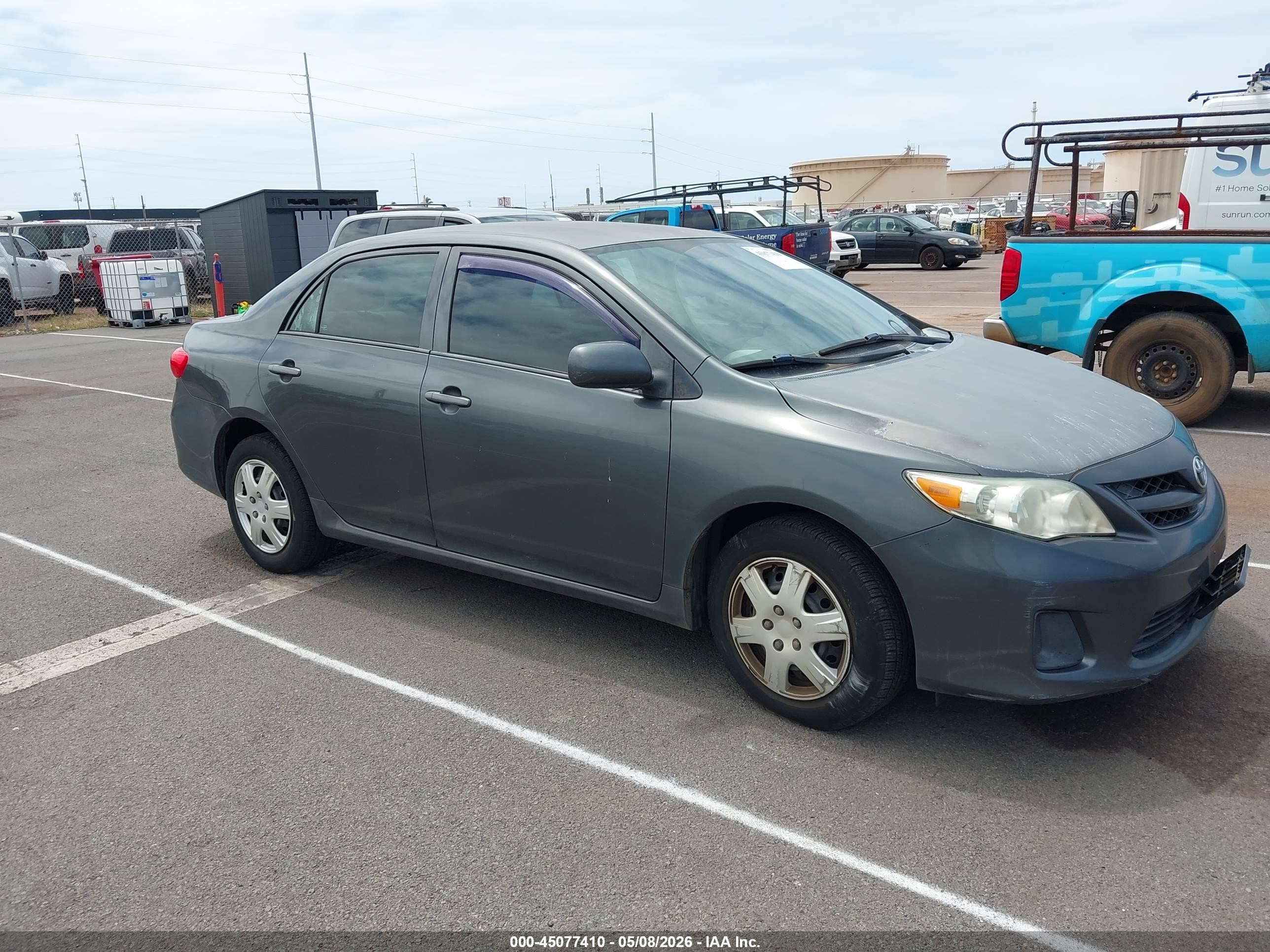 2013 Toyota Corolla L, VIN 2T1BU4EE1DC925309 — Зад