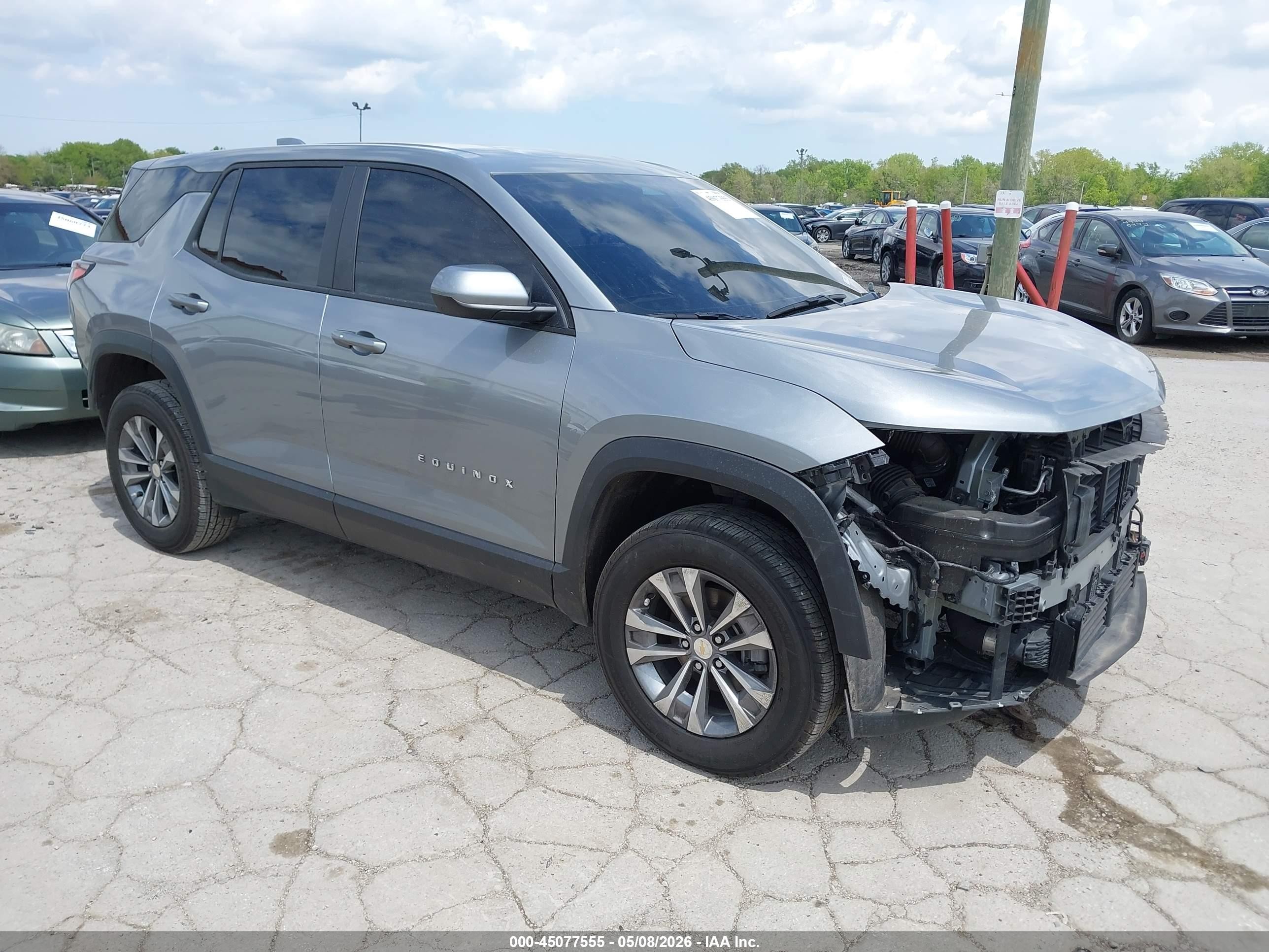 2025 Chevrolet Equinox FWD LT, VIN 3GNAXHEG9SL309161 — Front end