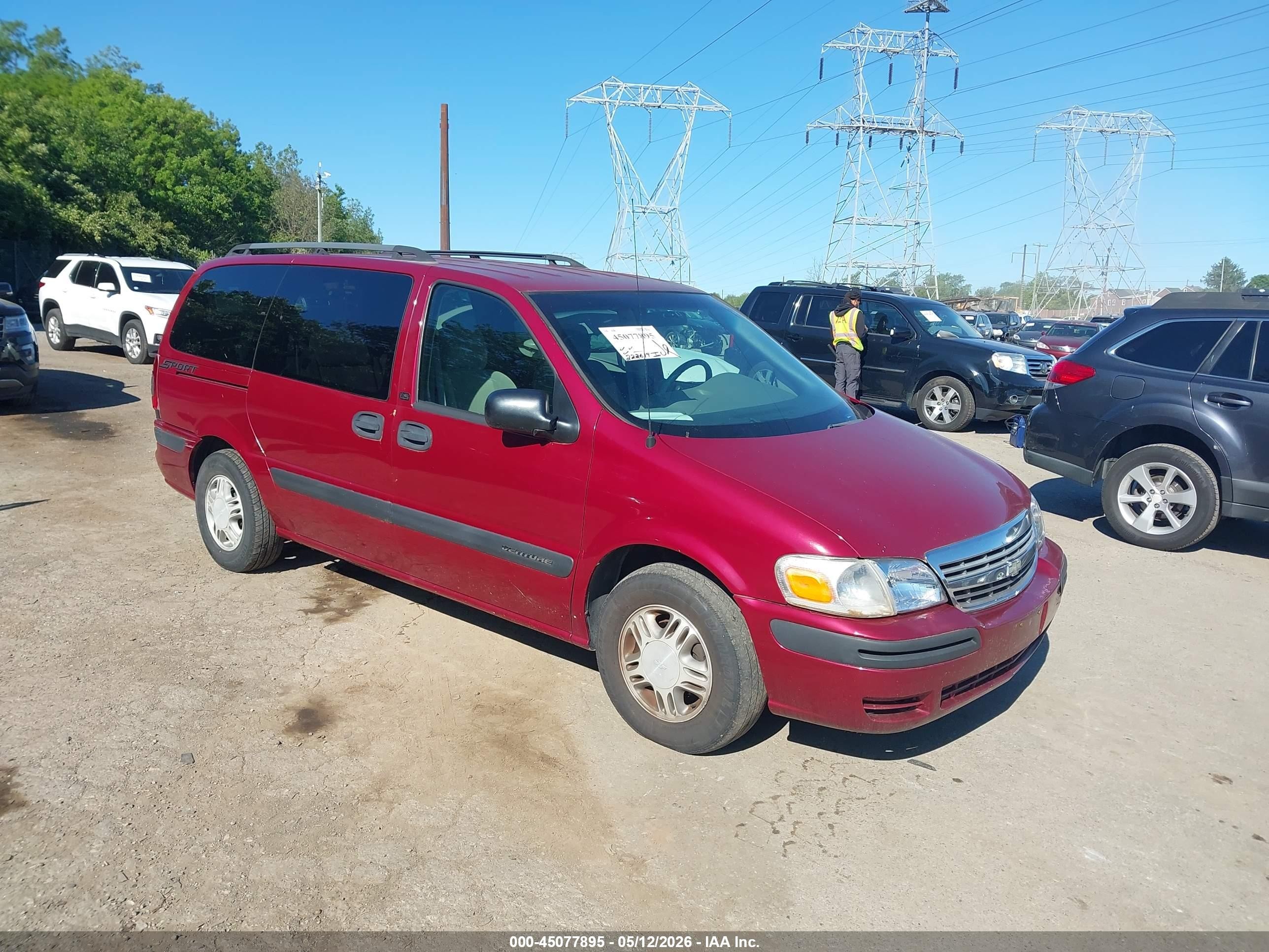 2004 Chevrolet Venture LS, VIN 1GNDX03E54D115414 — Normal wear