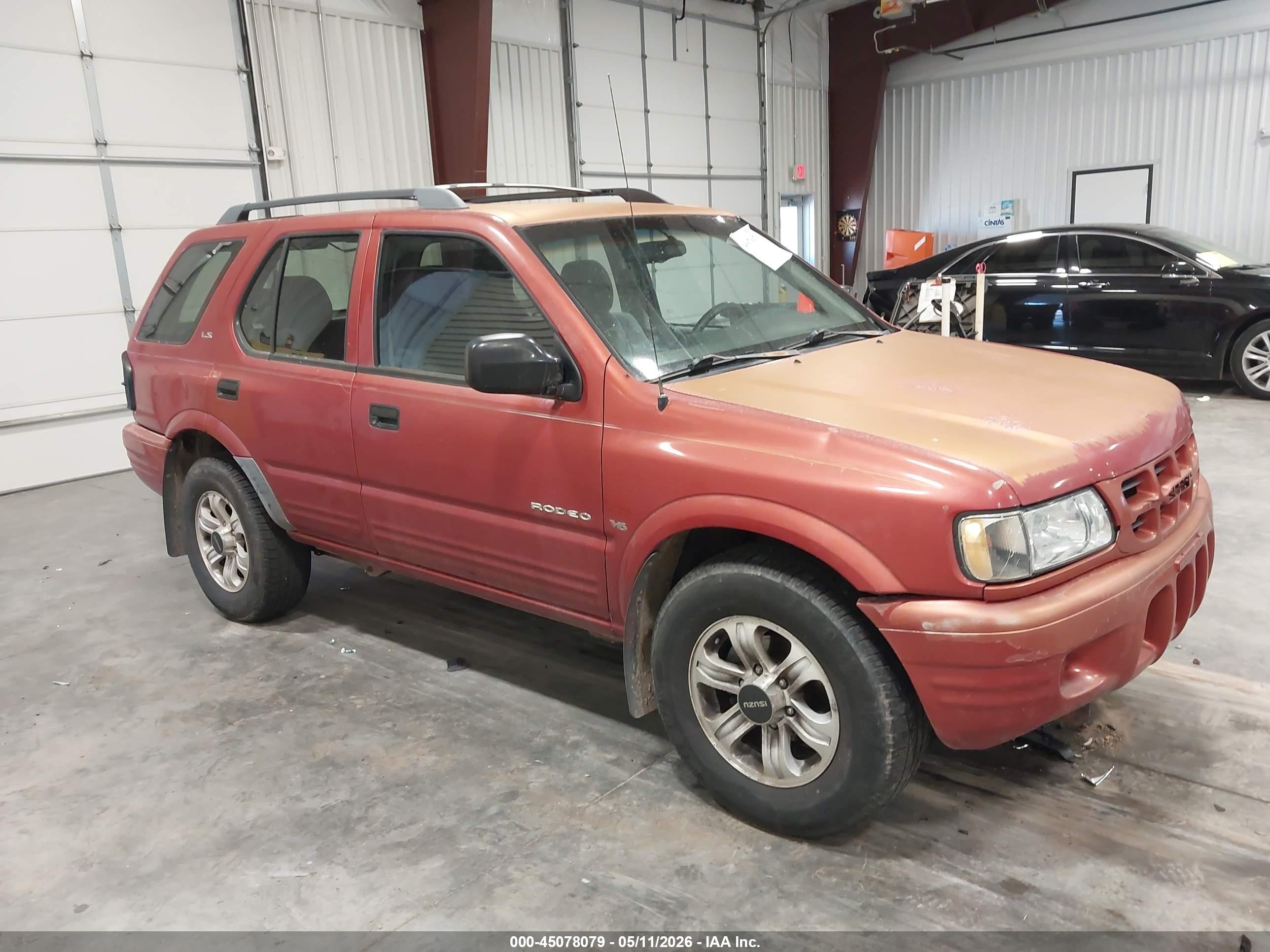 2000 Isuzu Rodeo S, VIN 4S2DM58W5Y4341981 — Обычный износ