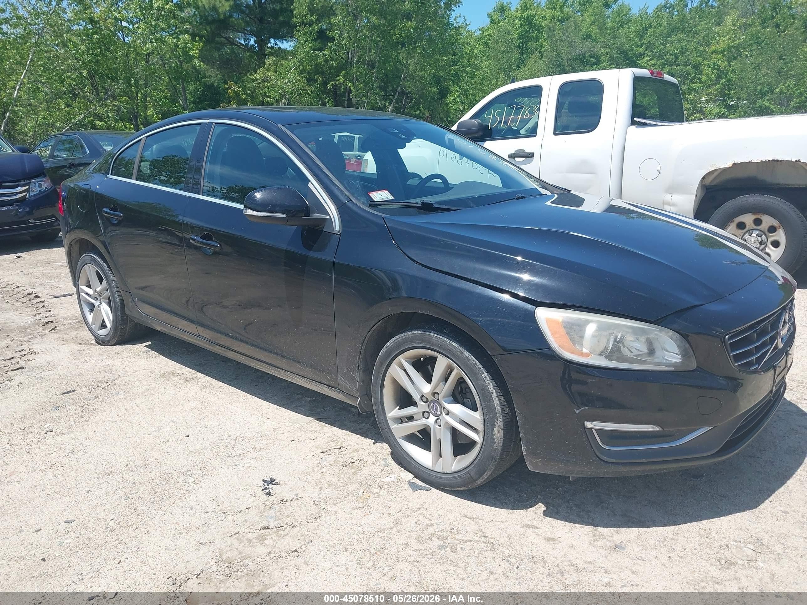 2015 Volvo S60 T5 Premier Plus, VIN YV1612TC8F2307383 — Not stated