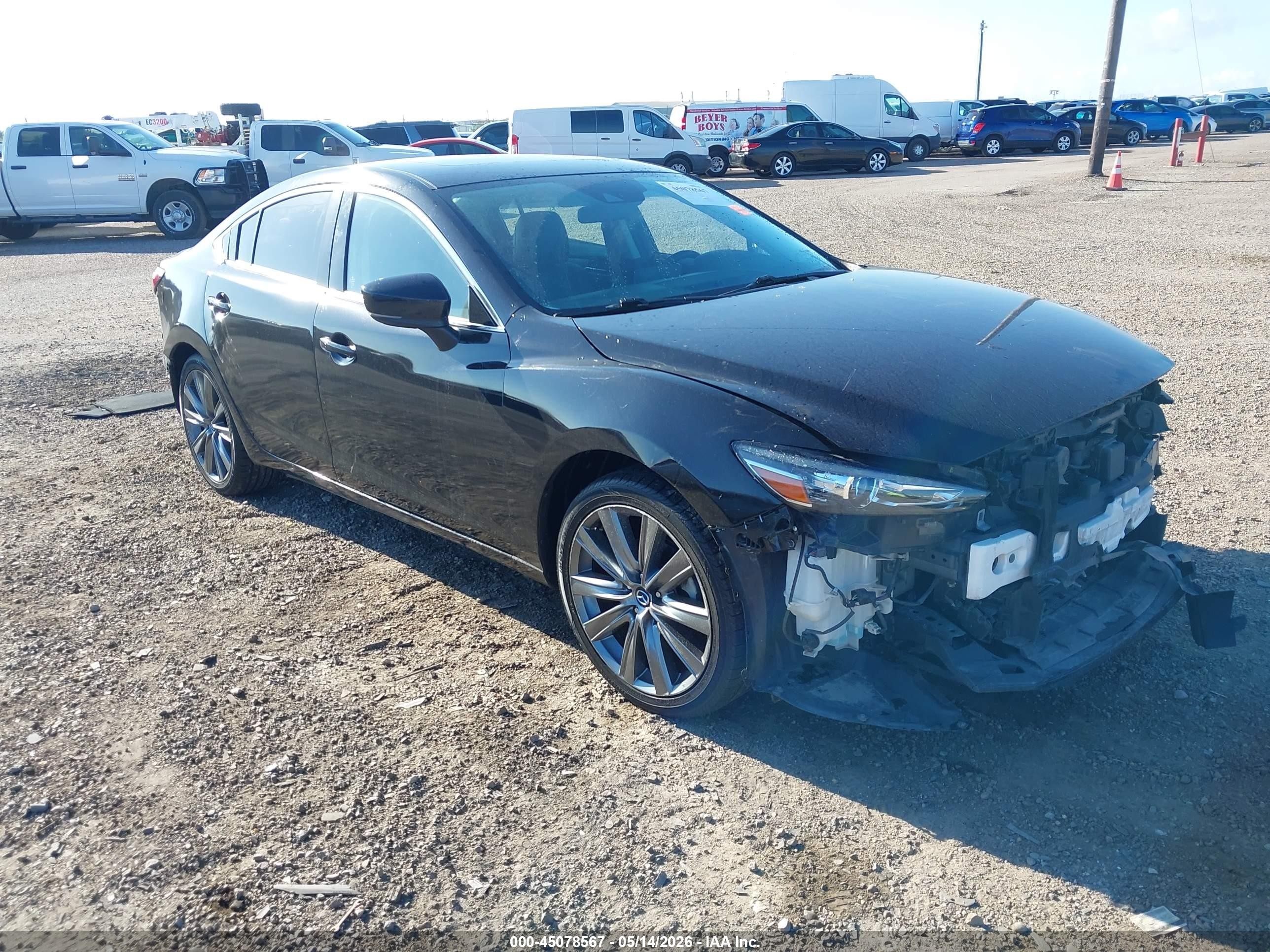 2021 Mazda 6 Touring, VIN JM1GL1VMXM1604615 — Перед