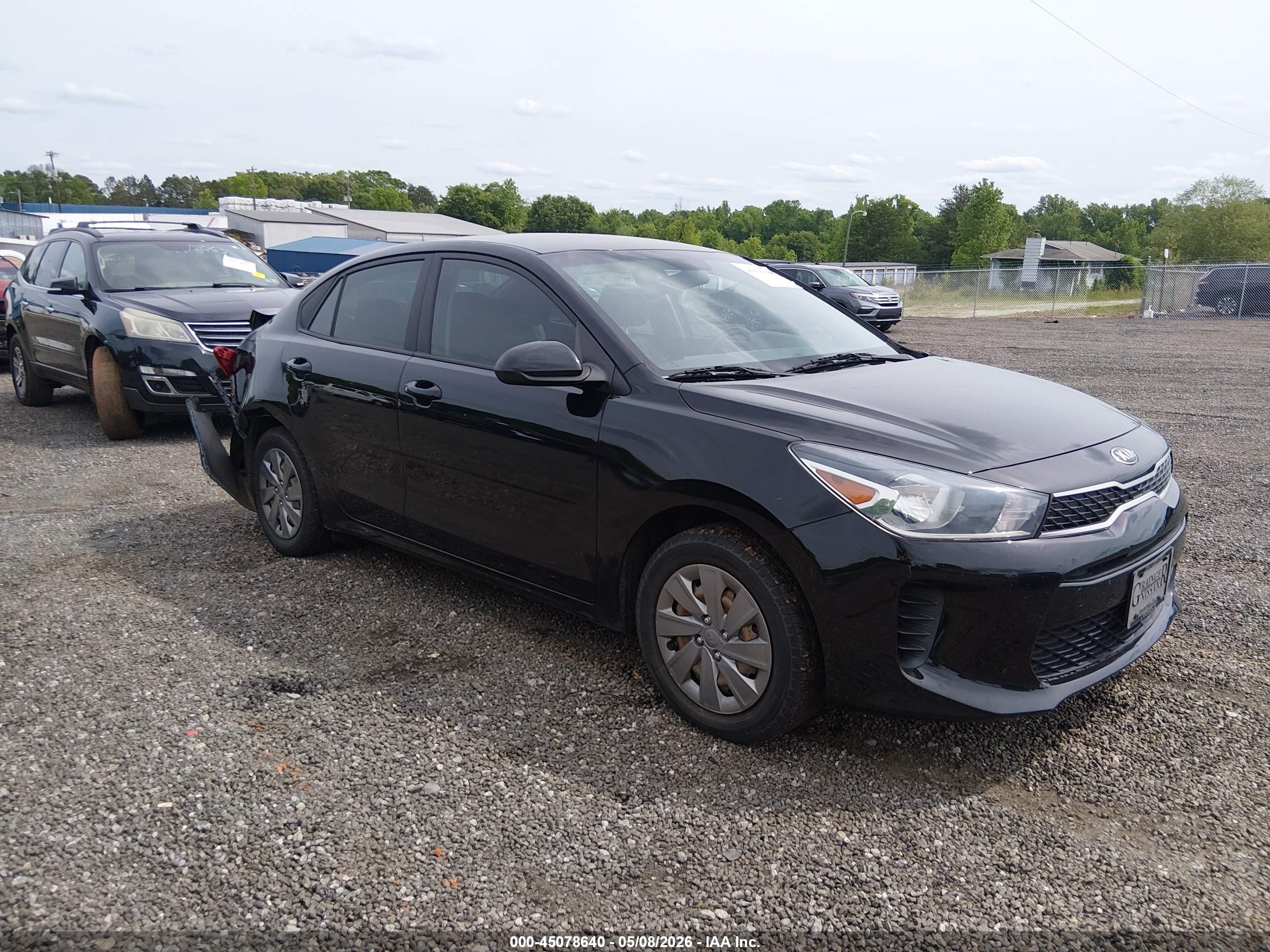 2020 Kia Rio S, VIN 3KPA24AD9LE314328 — Rear end