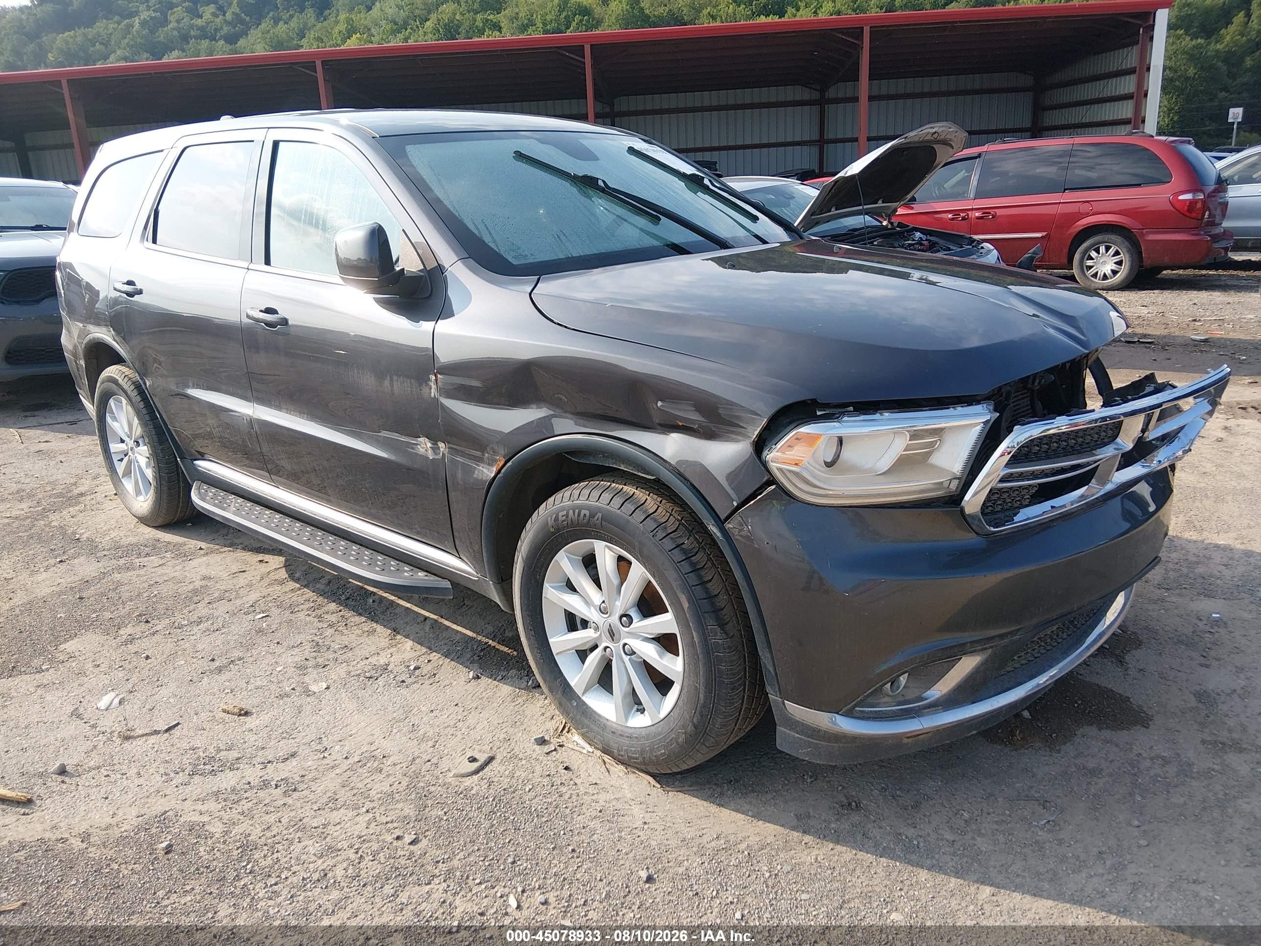 2019 Dodge Durango SXT Plus, VIN 1C4RDJAG6KC534280 — Front end