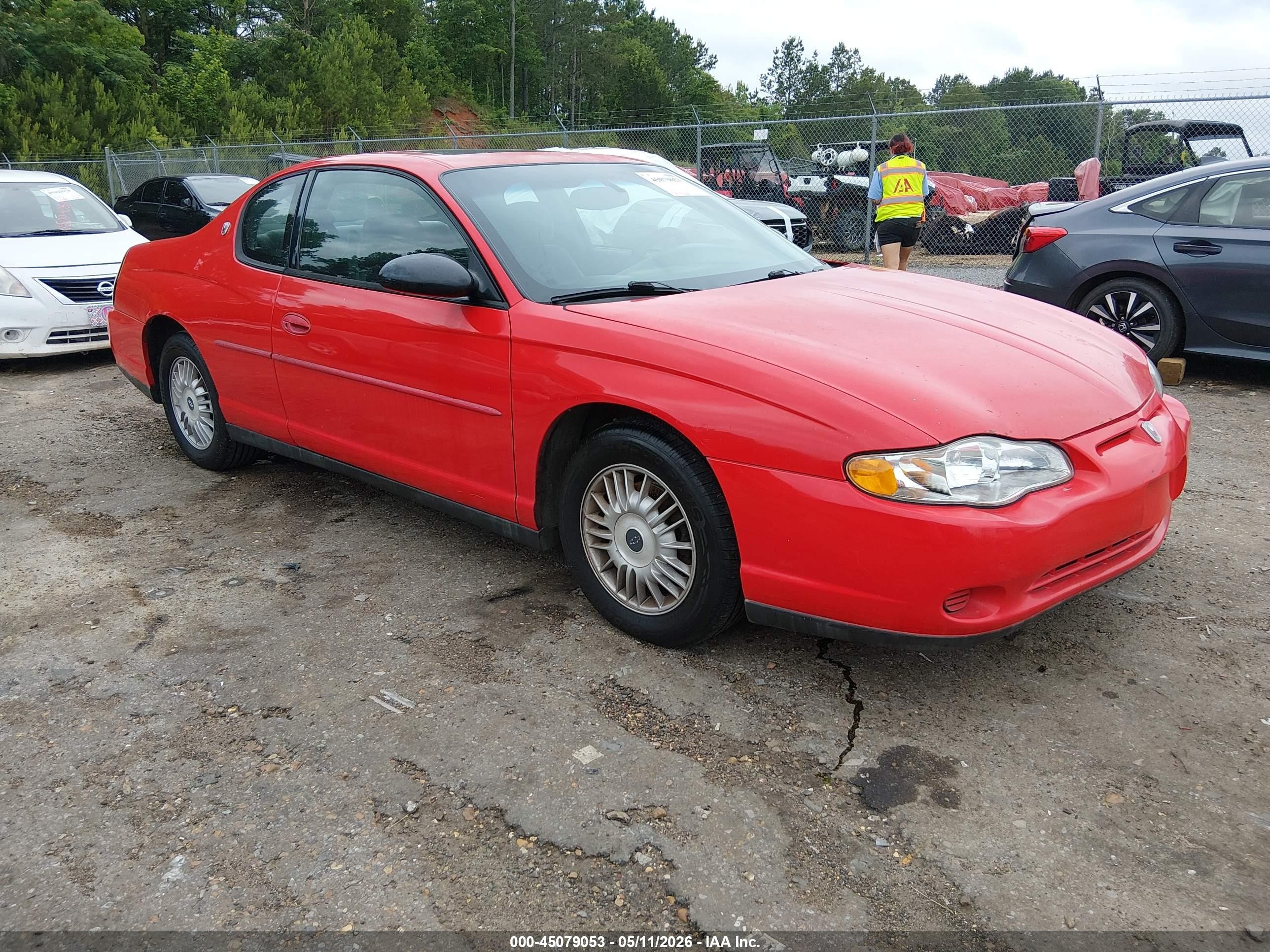 2000 Chevrolet Monte Carlo LS, VIN 2G1WW12E1Y9225271 — Normal wear