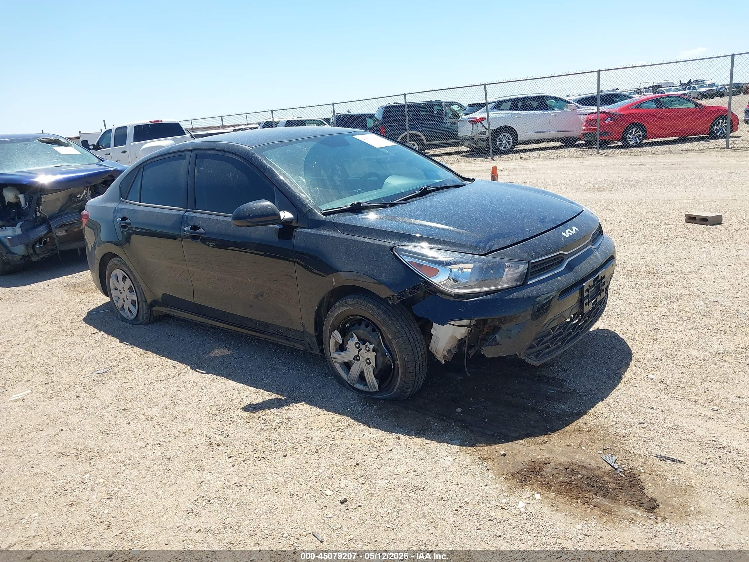 2023 Kia Rio S, VIN 3KPA24AD1PE562062 — Undercarriage