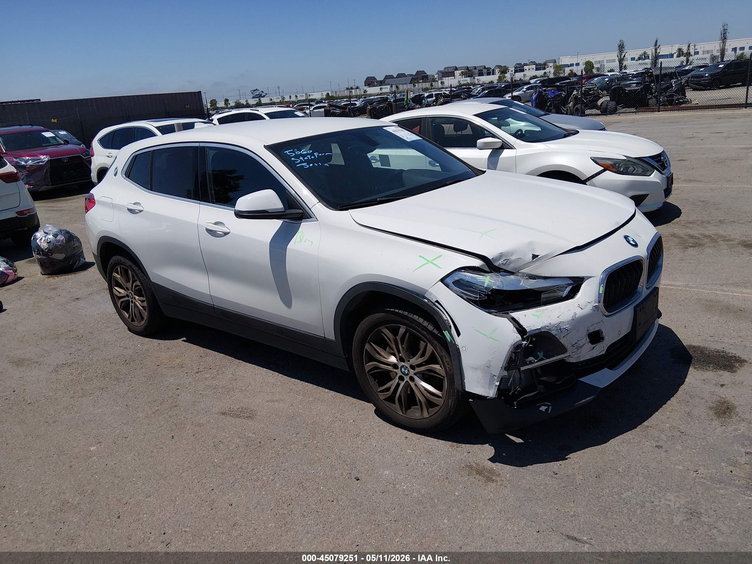 2018 BMW X2 xDrive28i, VIN WBXYJ5C37JEF75001 — Front end