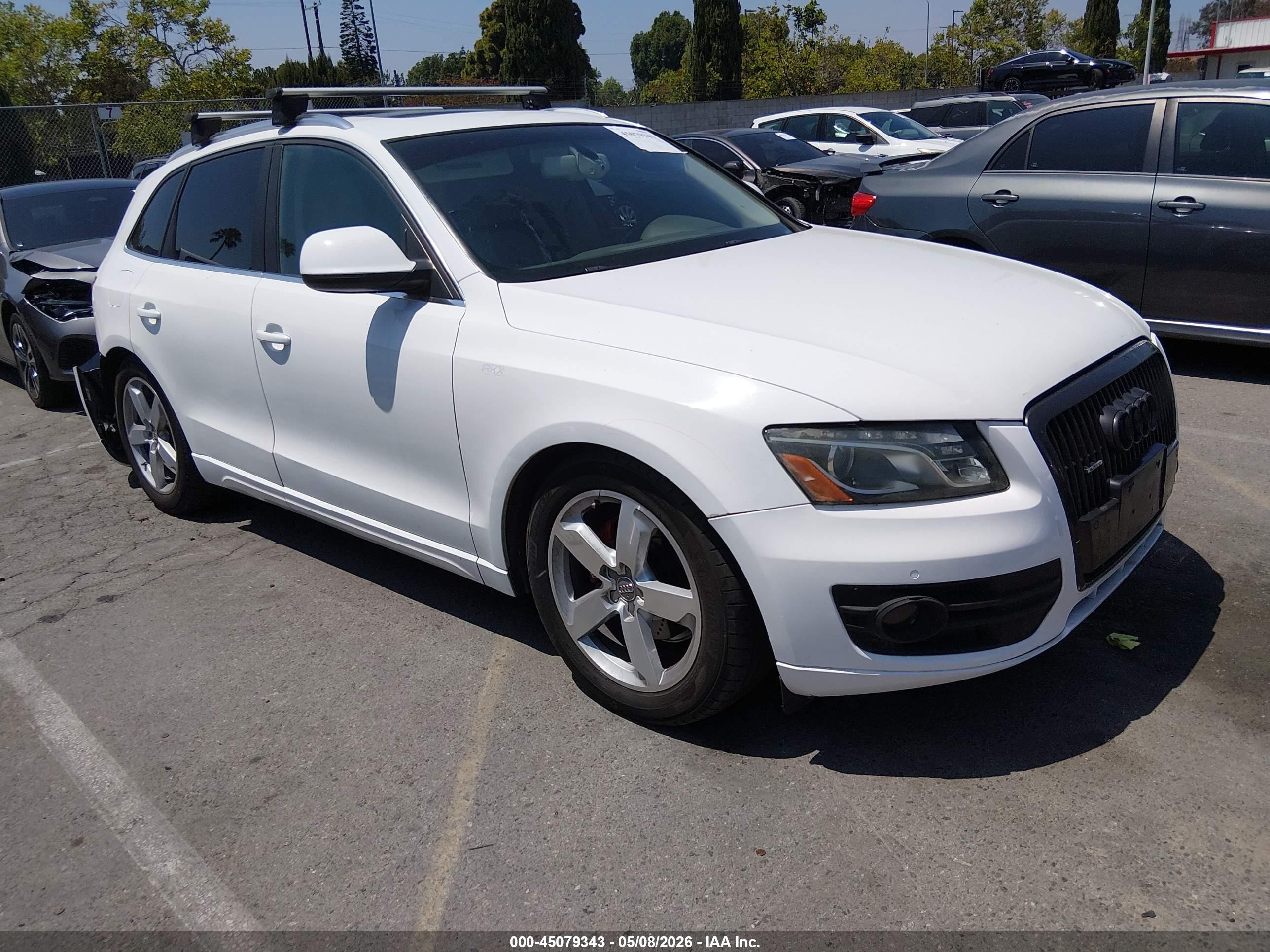 2009 Audi Q5 Premium, VIN WA1KK78R09A027019 — Rear end