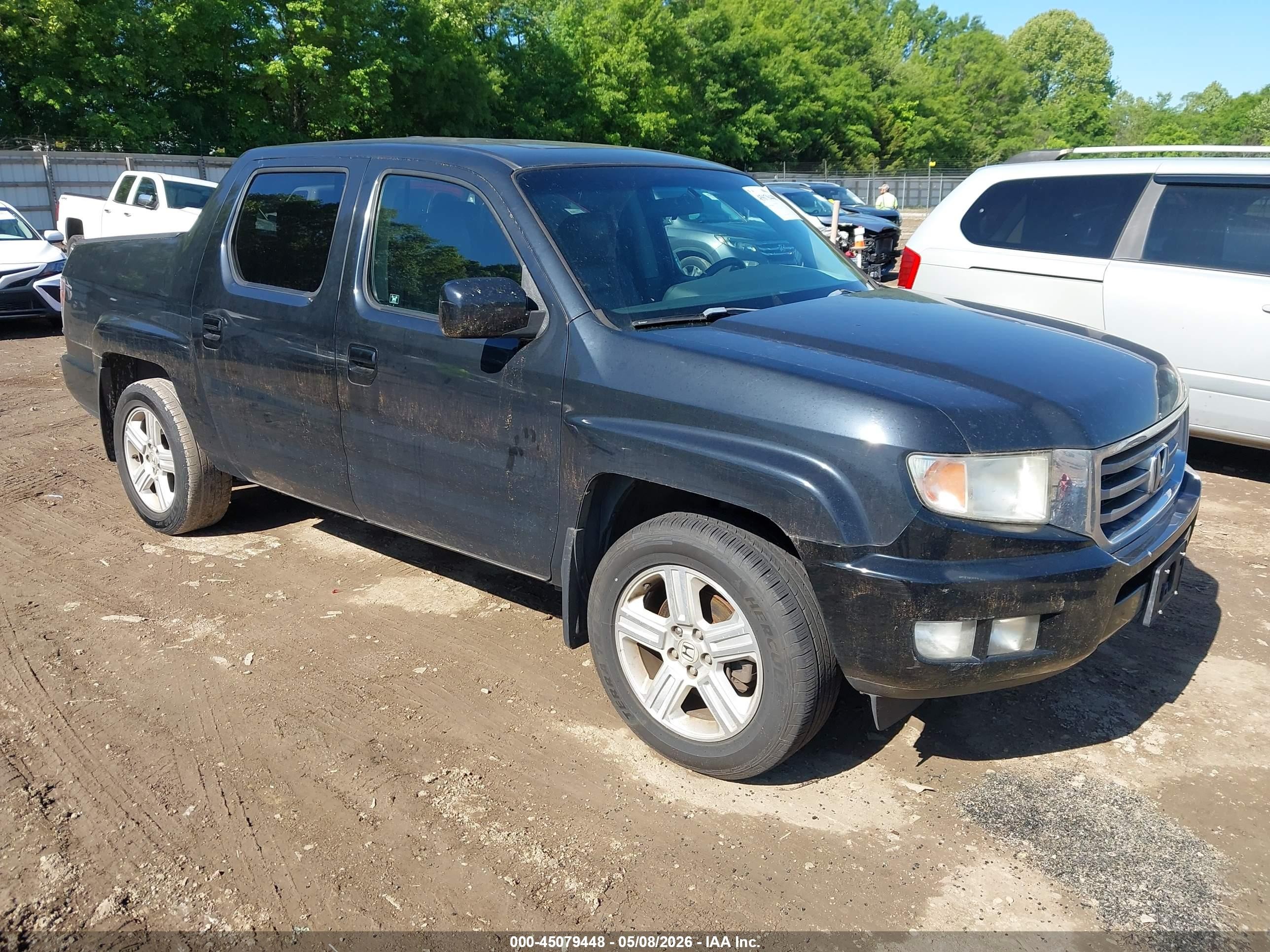 2012 Honda Ridgeline RTL, VIN 5FPYK1F54CB458059 — Normal wear