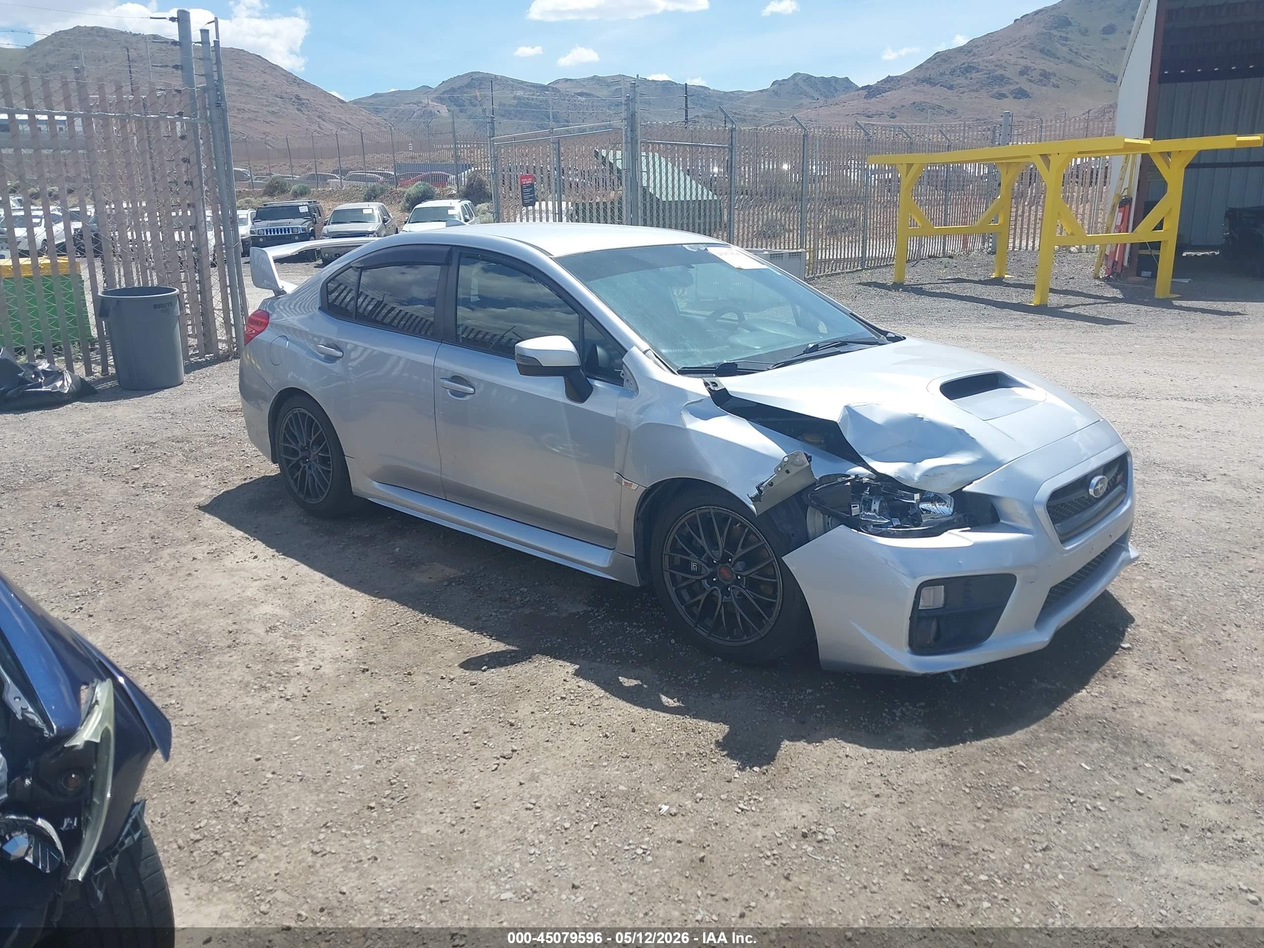 2016 Subaru WRX STI, VIN JF1VA2M68G9801543 — Front end