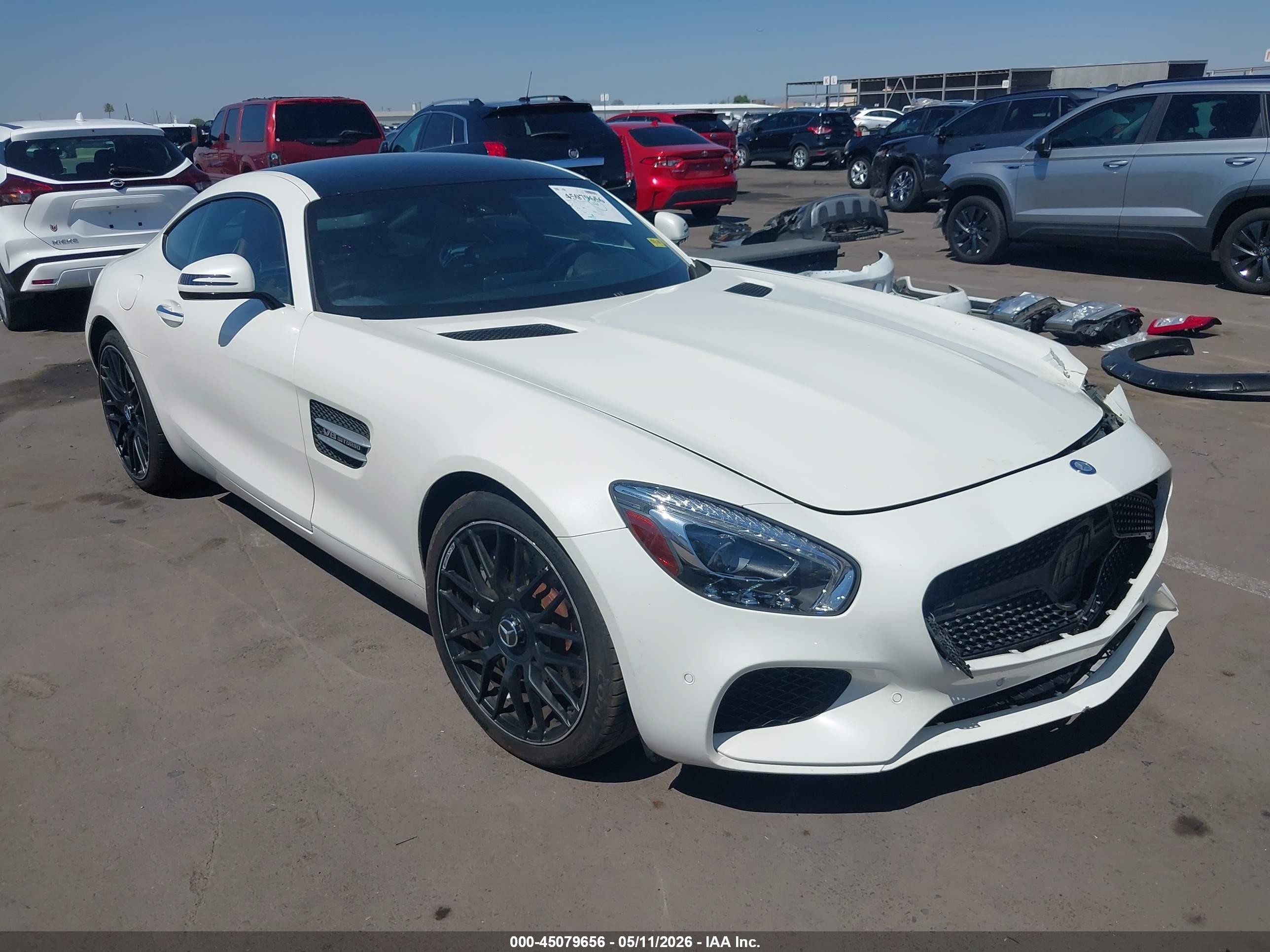 2017 Mercedes-Benz AMG GT AMG GT, VIN WDDYJ7HA4HA012234 — Front end