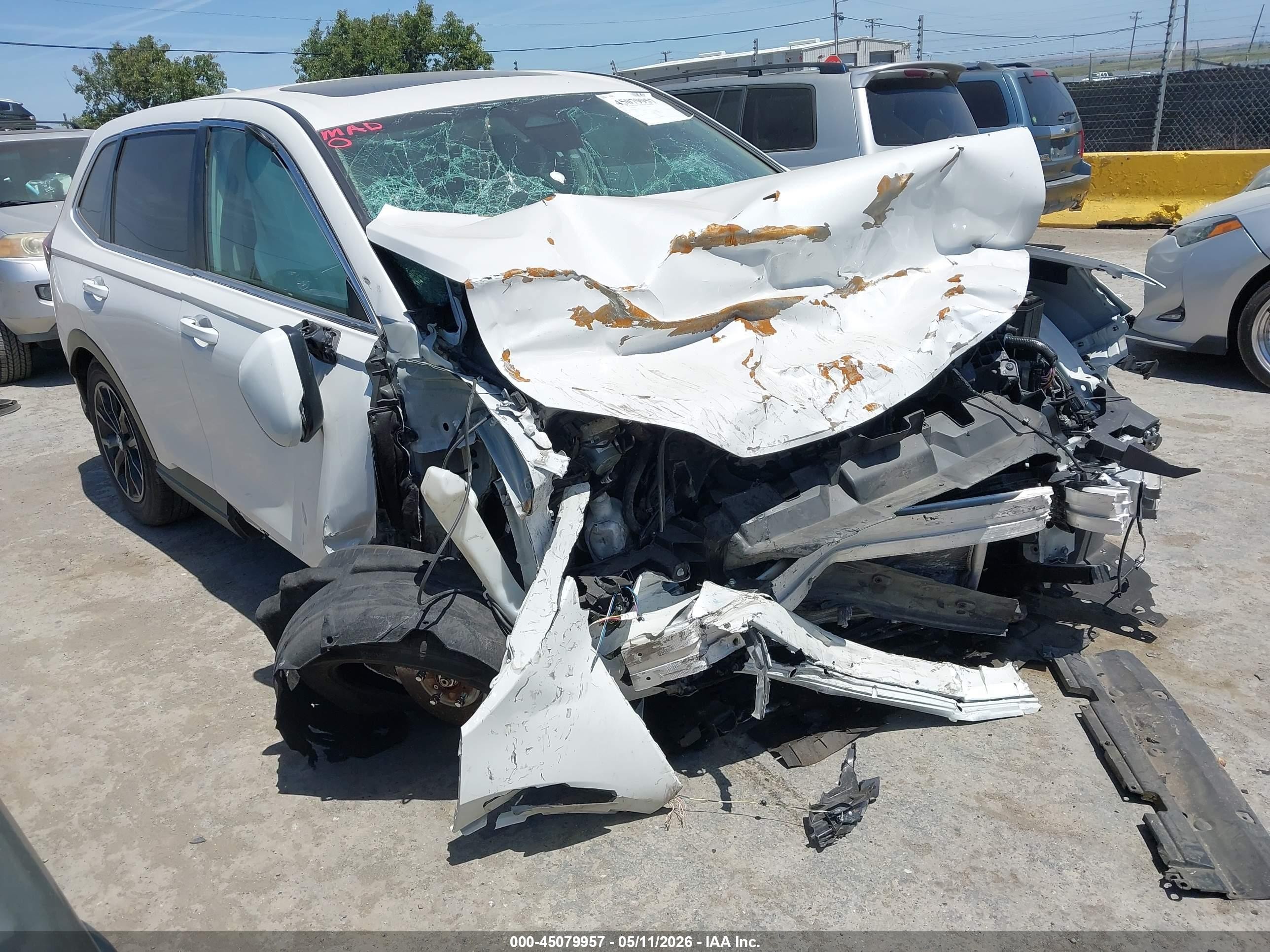 2024 Honda CR-V EX, VIN 2HKRS3H4XRH315978 — Перед